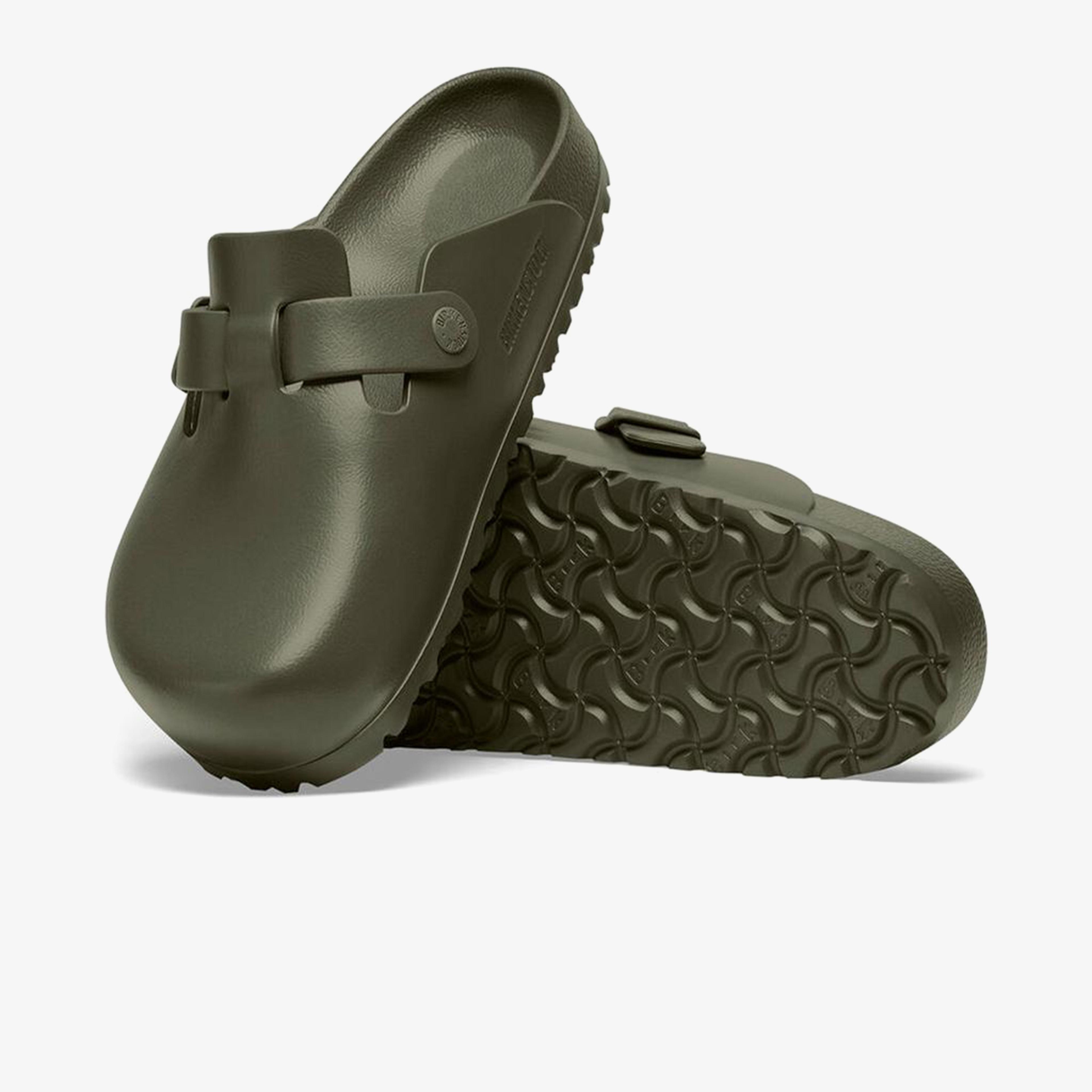 Birkenstock Boston Eva Kadın Haki Terlik