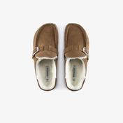 Birkenstock Buckley Vl Shearling Kadın Kahverengi Terlik