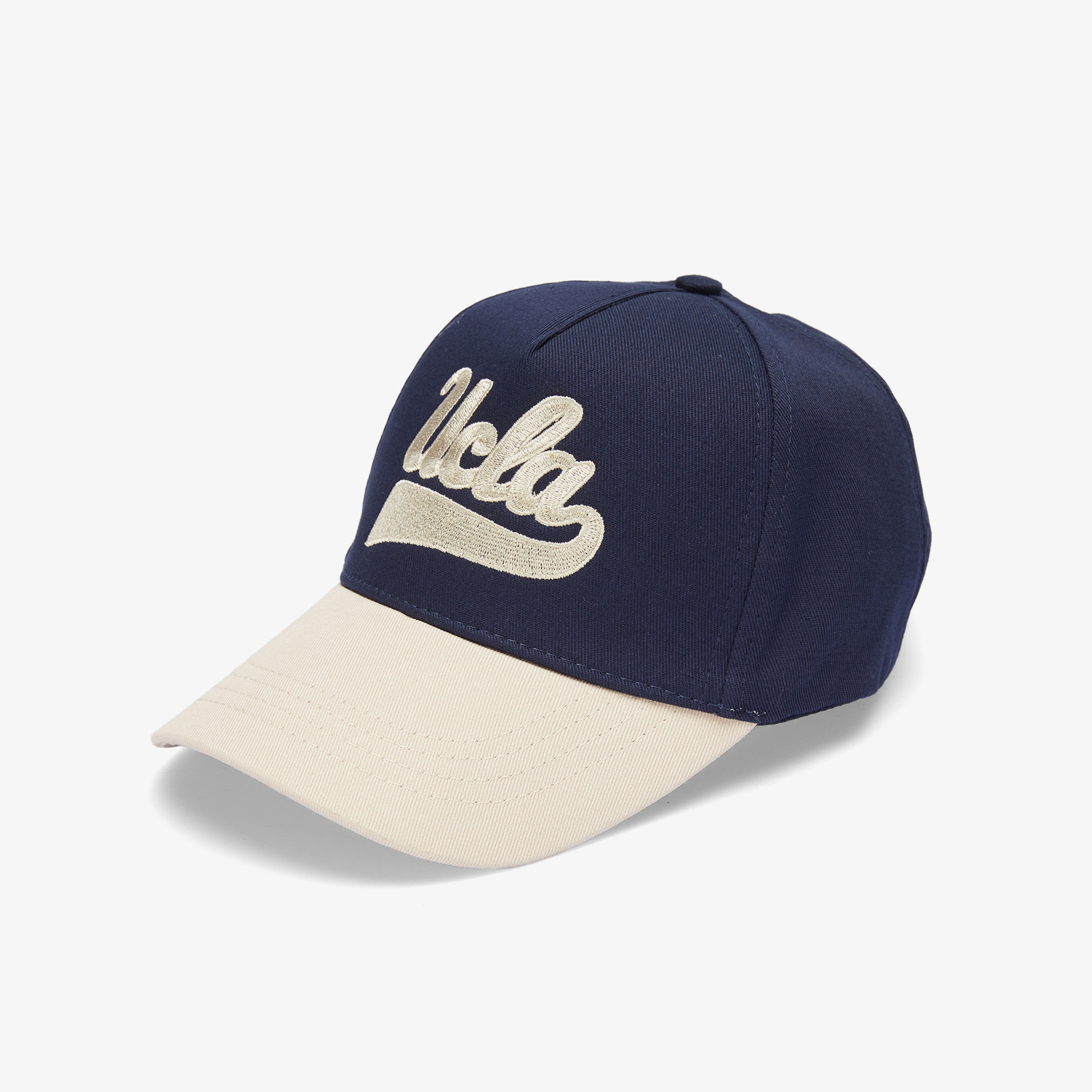 Ucla Mayer Nakışlı Unisex Lacivert Şapka
