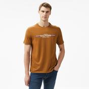 Tommy Hilfiger Hilfiger Chest Stripe Erkek Kahverengi T-Shirt
