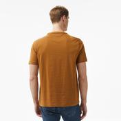 Tommy Hilfiger Hilfiger Chest Stripe Erkek Kahverengi T-Shirt