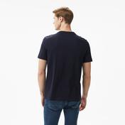 Tommy Hilfiger Hilfiger Stack Erkek Mavi T-Shirt