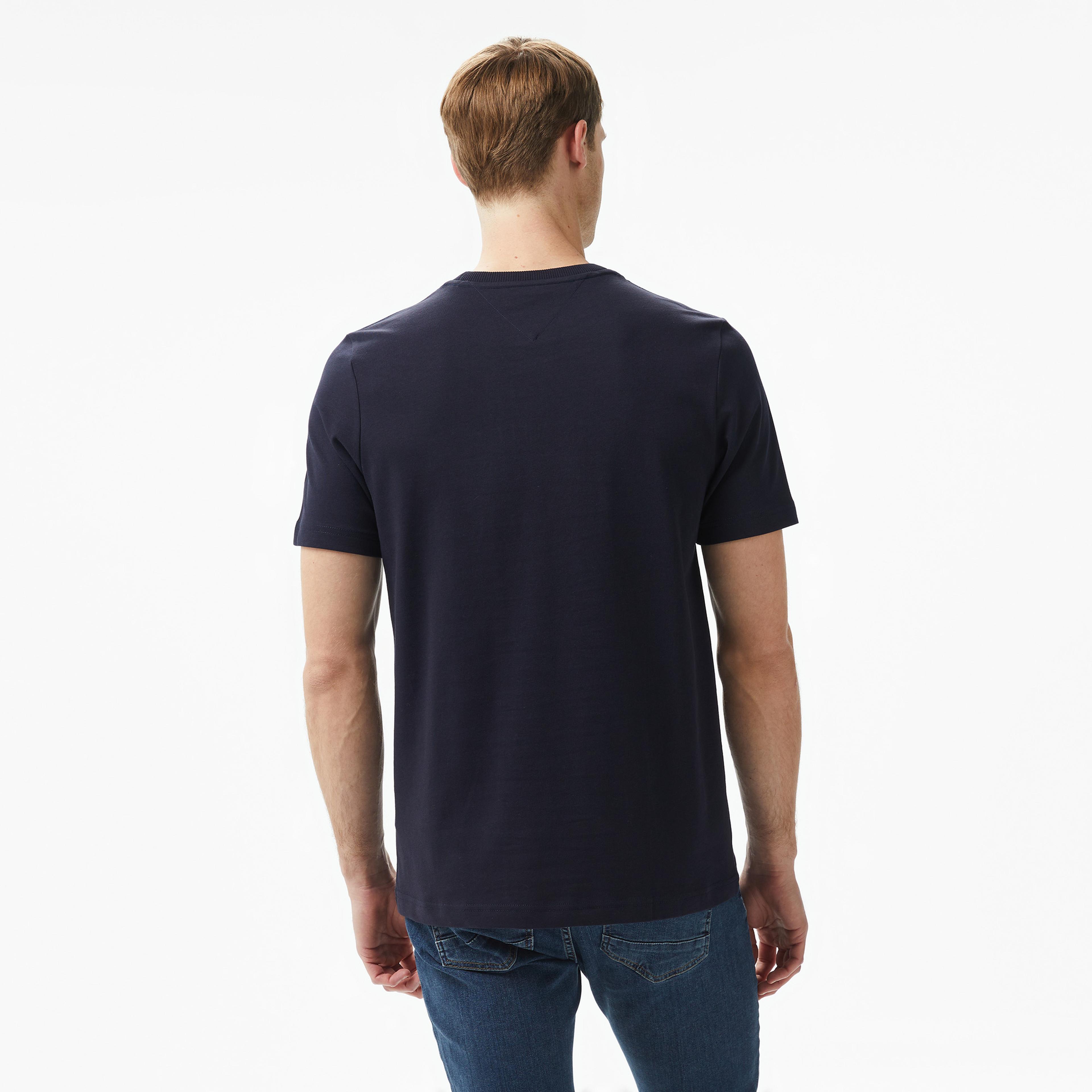 Tommy Hilfiger Nautical Arch Erkek Mavi T-Shirt