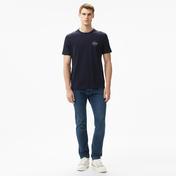 Tommy Hilfiger Hilfiger Stack Erkek Mavi T-Shirt