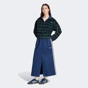 adidas Tartan Half Zip Kadın Mavi Eşofman Üstü