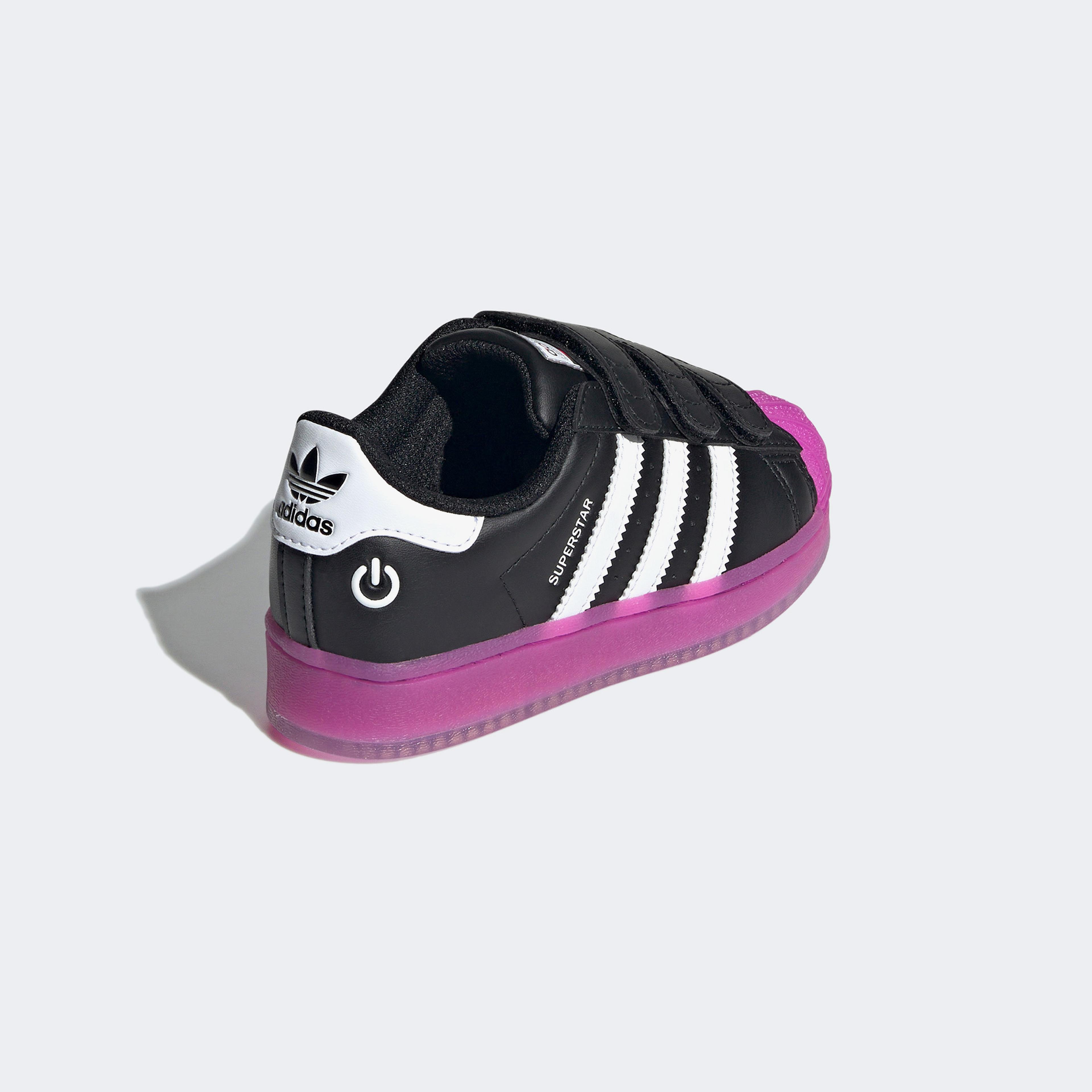 adidas Superstar LED Light Çocuk Siyah Ayakkabı