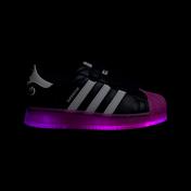 adidas Superstar LED Light Çocuk Siyah Ayakkabı