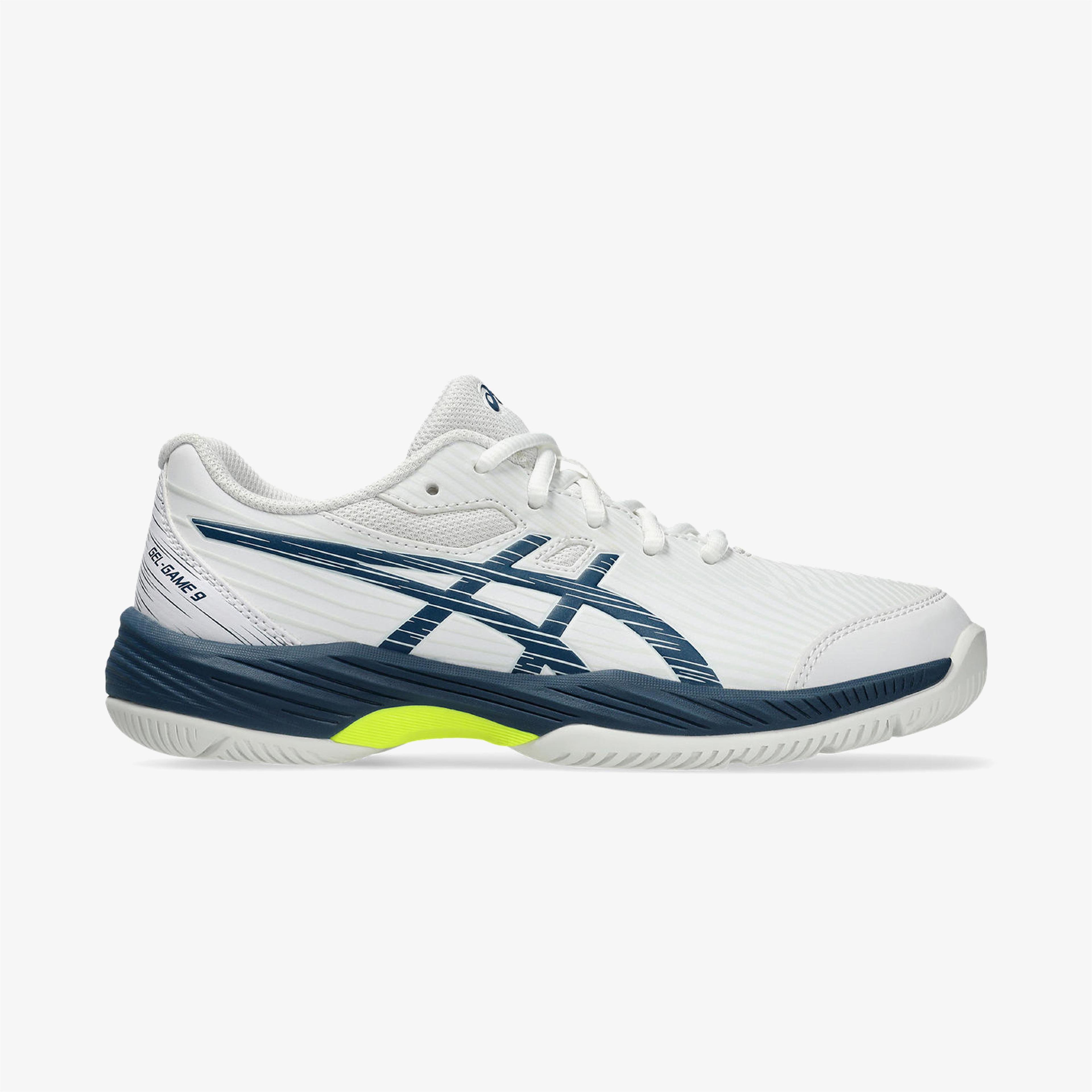 Asics Gel-Game 9 Çocuk Beyaz Tenis Ayakkabısı