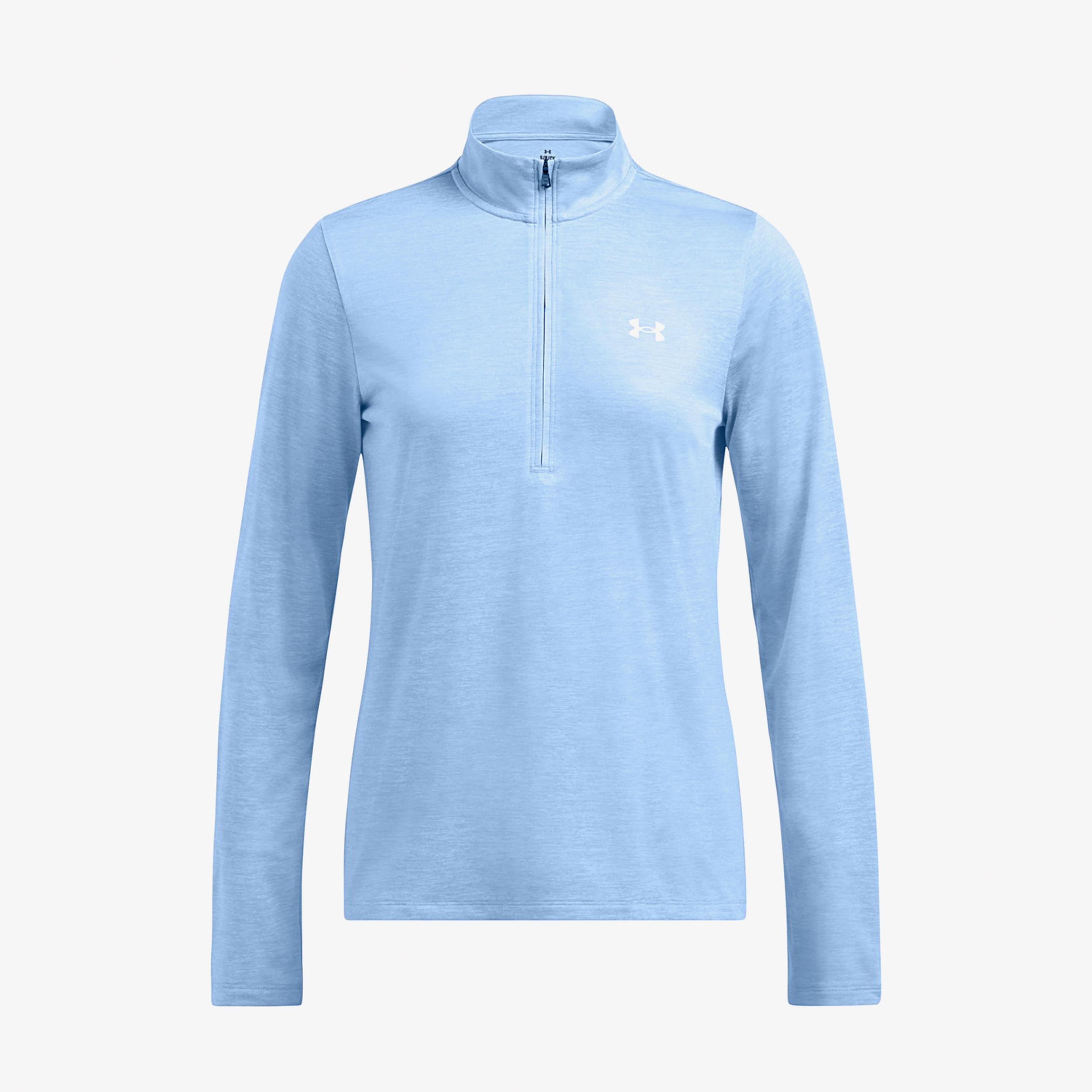 Under Armour Tech Twist Kadın Mavi Antrenman Üstü