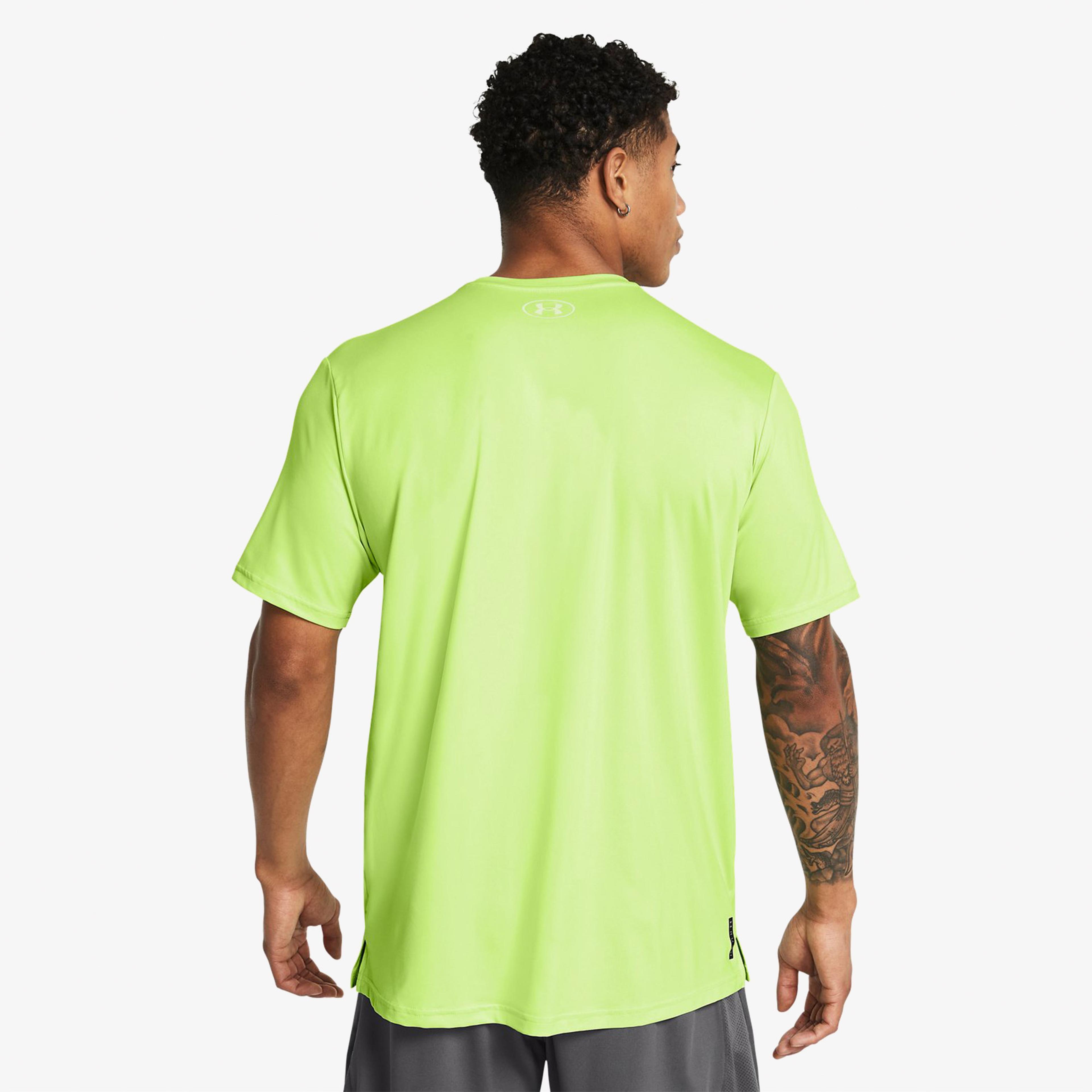Under Armour Vanish Energy Erkek Sarı Günlük T-Shirt