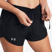 Under Armour Fly By 3inch Kadın Siyah Koşu Şortu