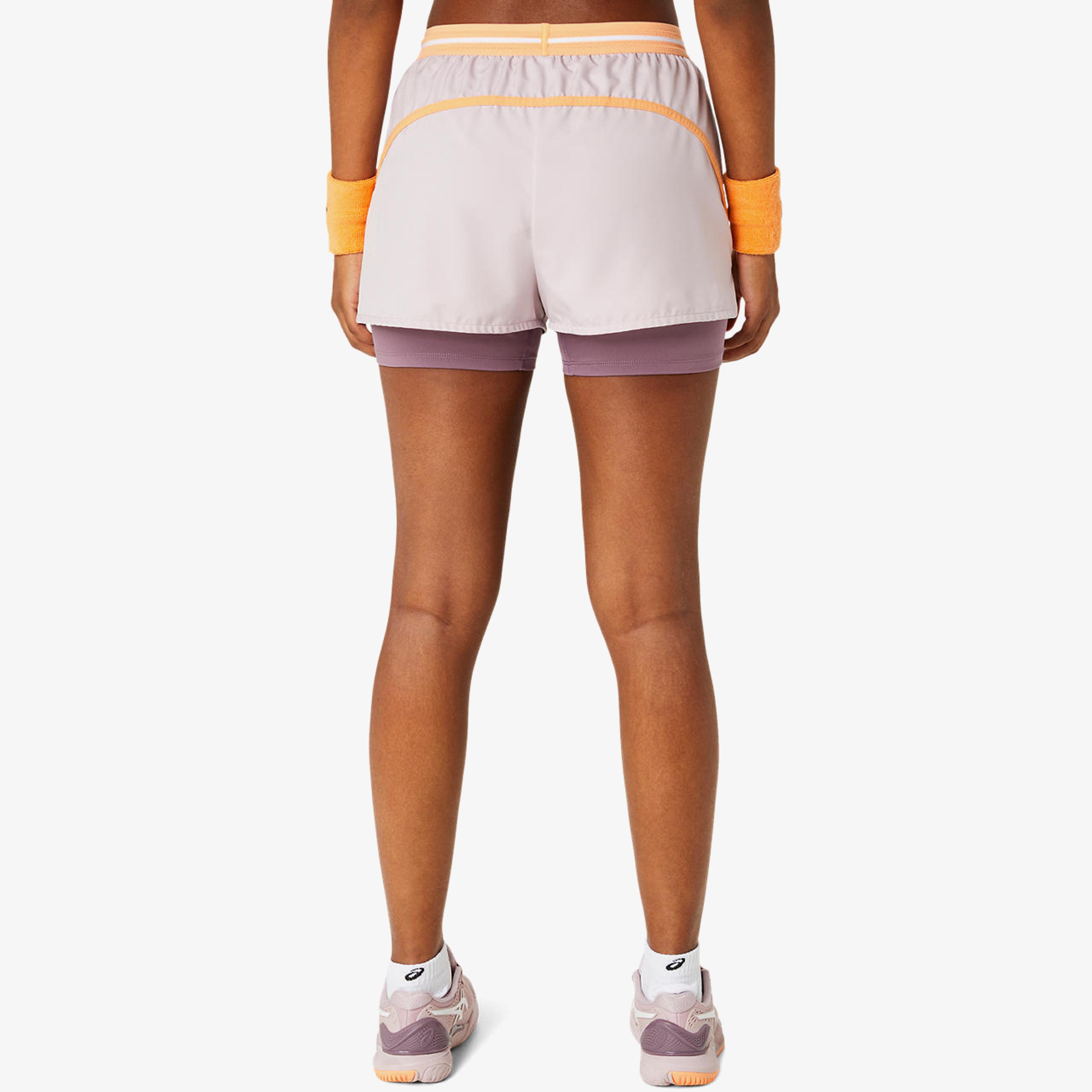 Asics Court Kadın Mor Tenis Şortu