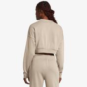 Under Armour Rival Terry Kadın Kahverengi Günlük Günlük Sweatshirt