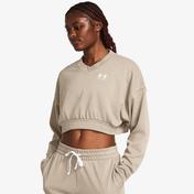 Under Armour Rival Terry Kadın Kahverengi Günlük Günlük Sweatshirt