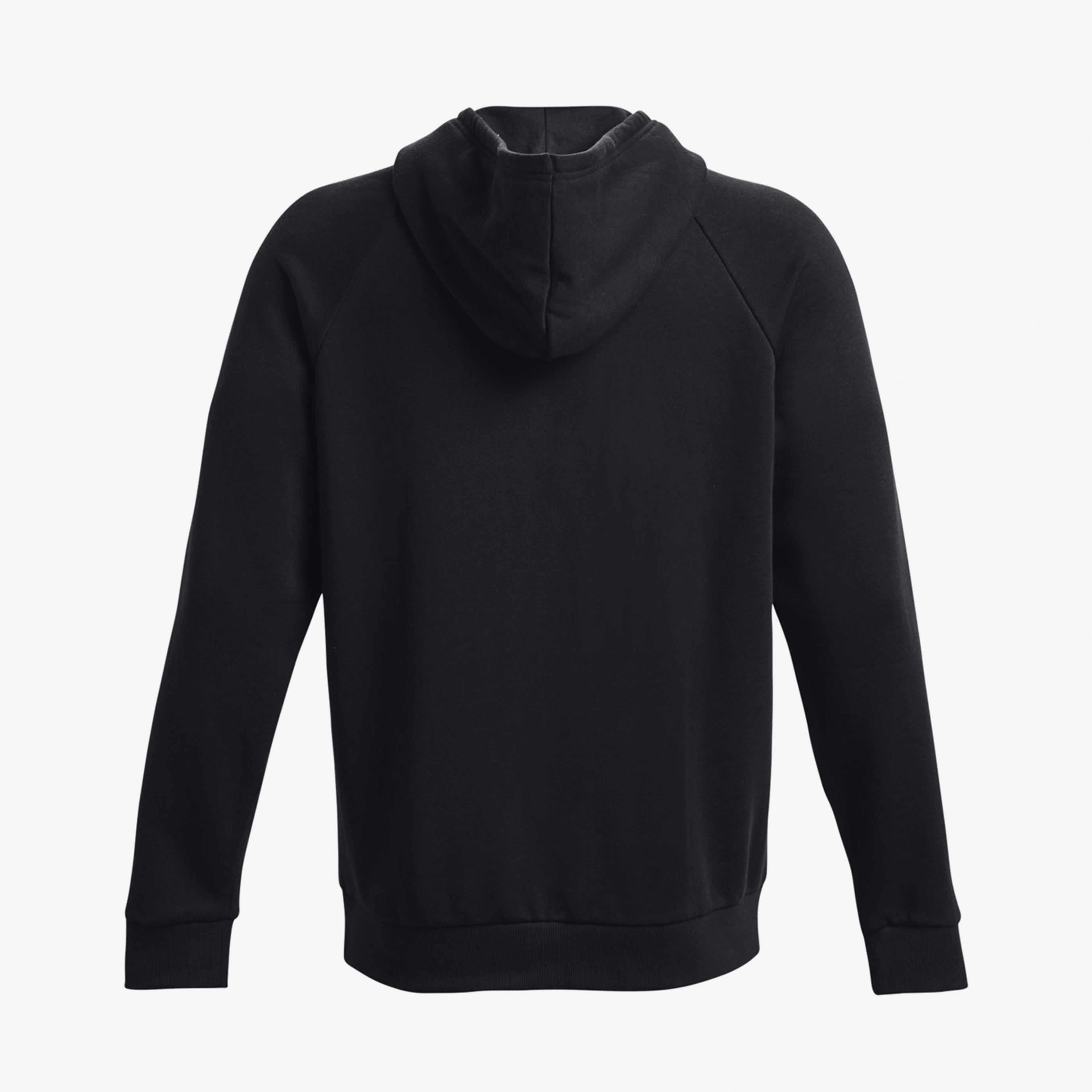 Under Armour Rival Fleece Logo Erkek Siyah Günlük Sweatshirt