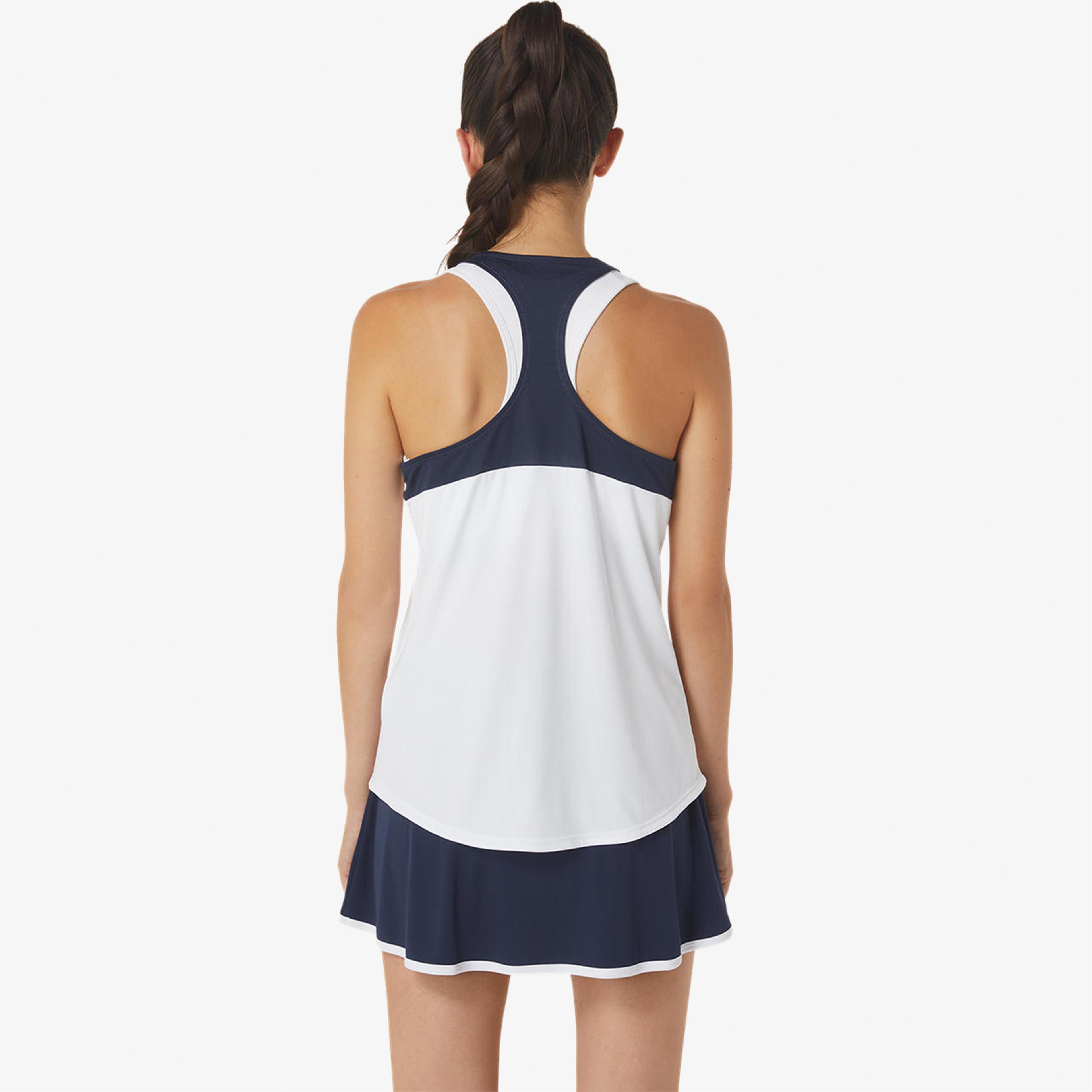 Asics Court Tank Kadın Beyaz Tenis Atleti
