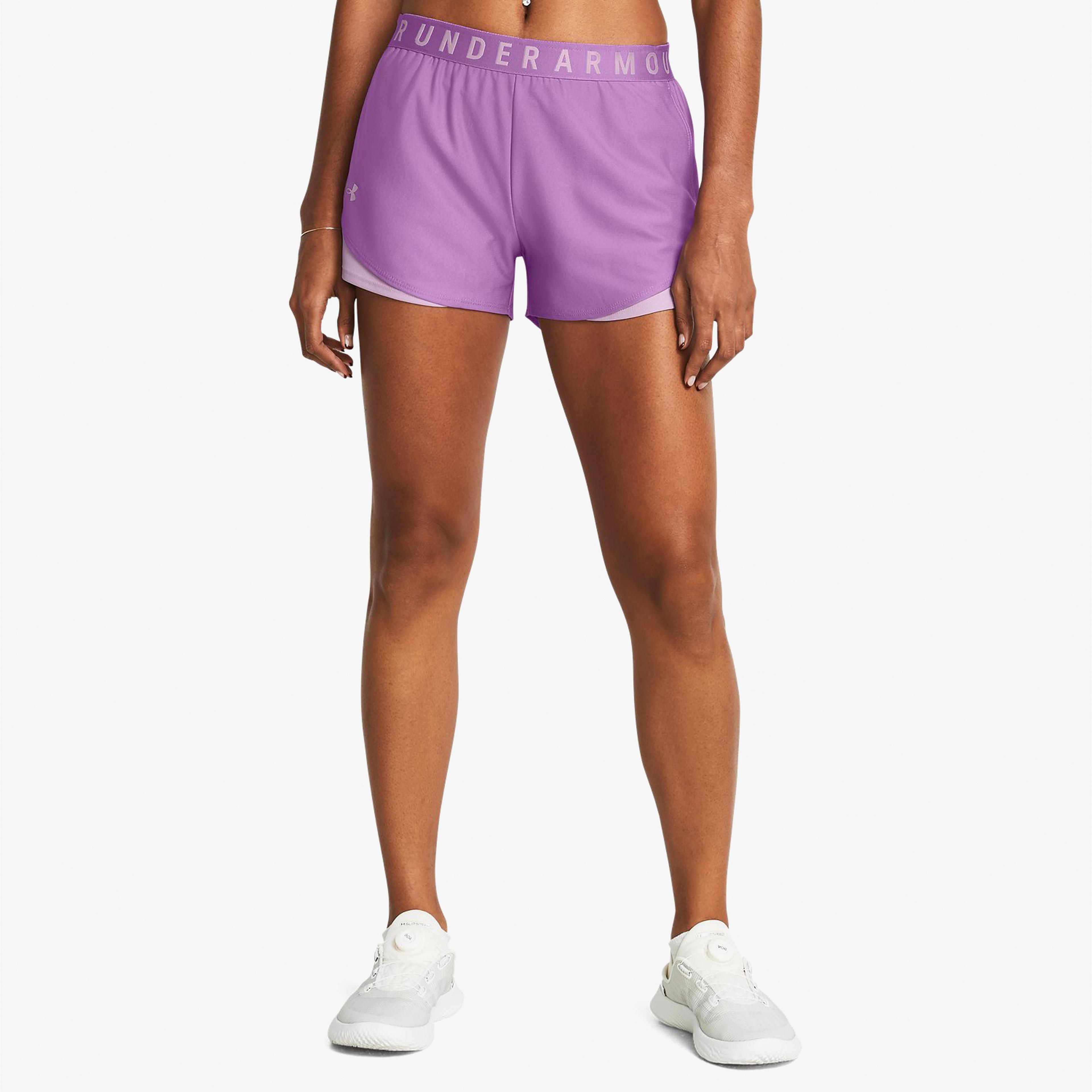 Under Armour Play Up Kadın Mor Şort