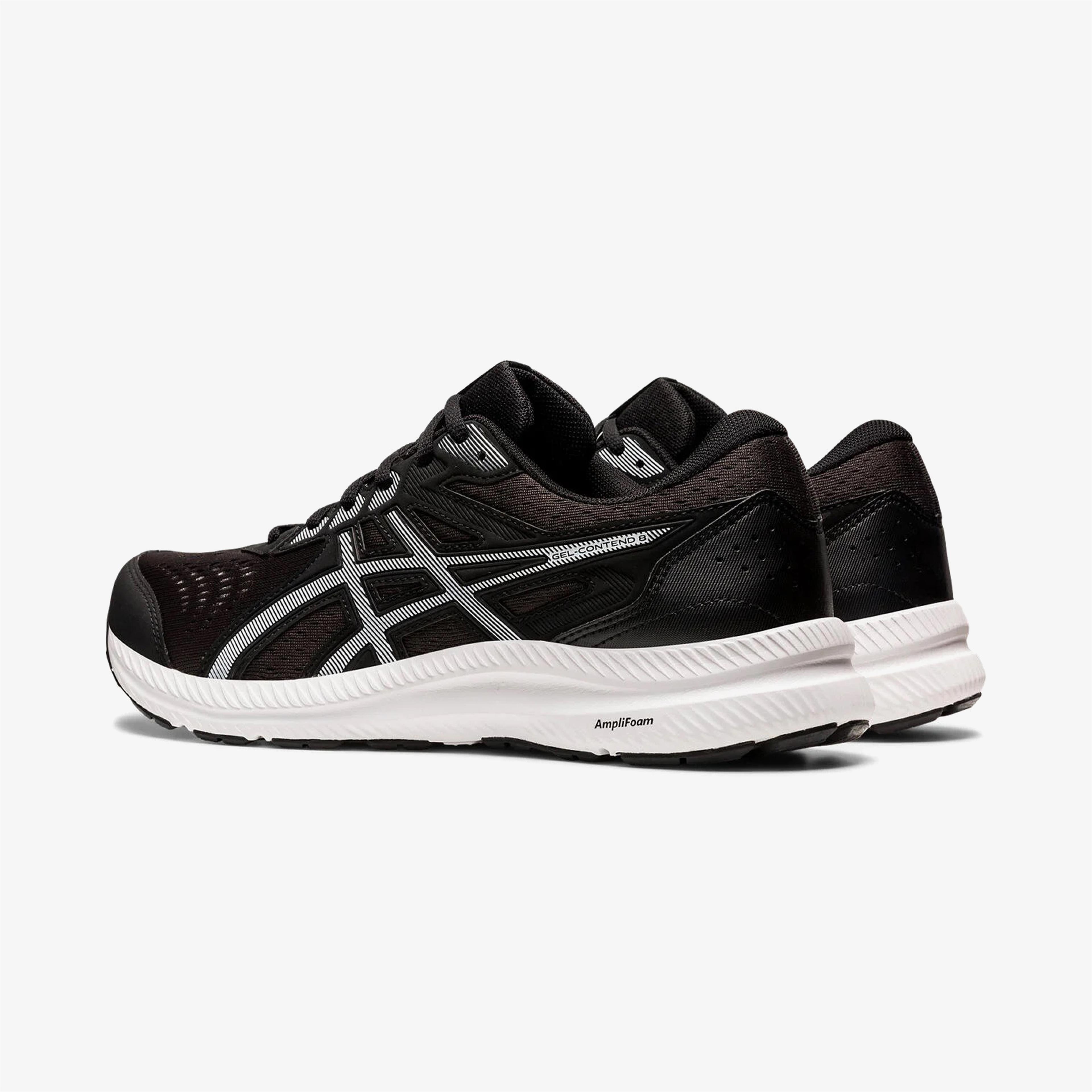 Asics Gel-Contend 8 Erkek Siyah Koşu Ayakkabısı