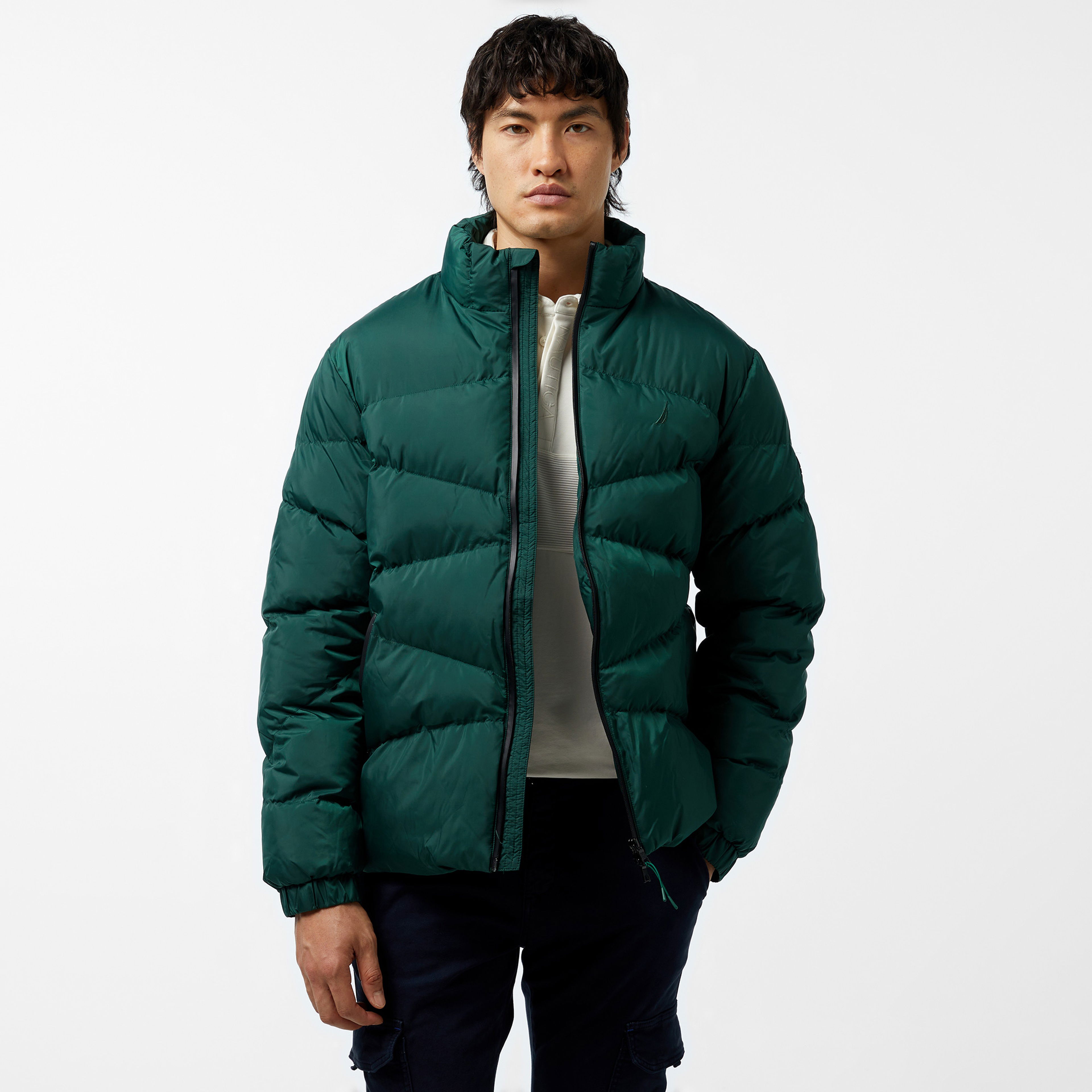 Nautica Erkek Yeşil Mont