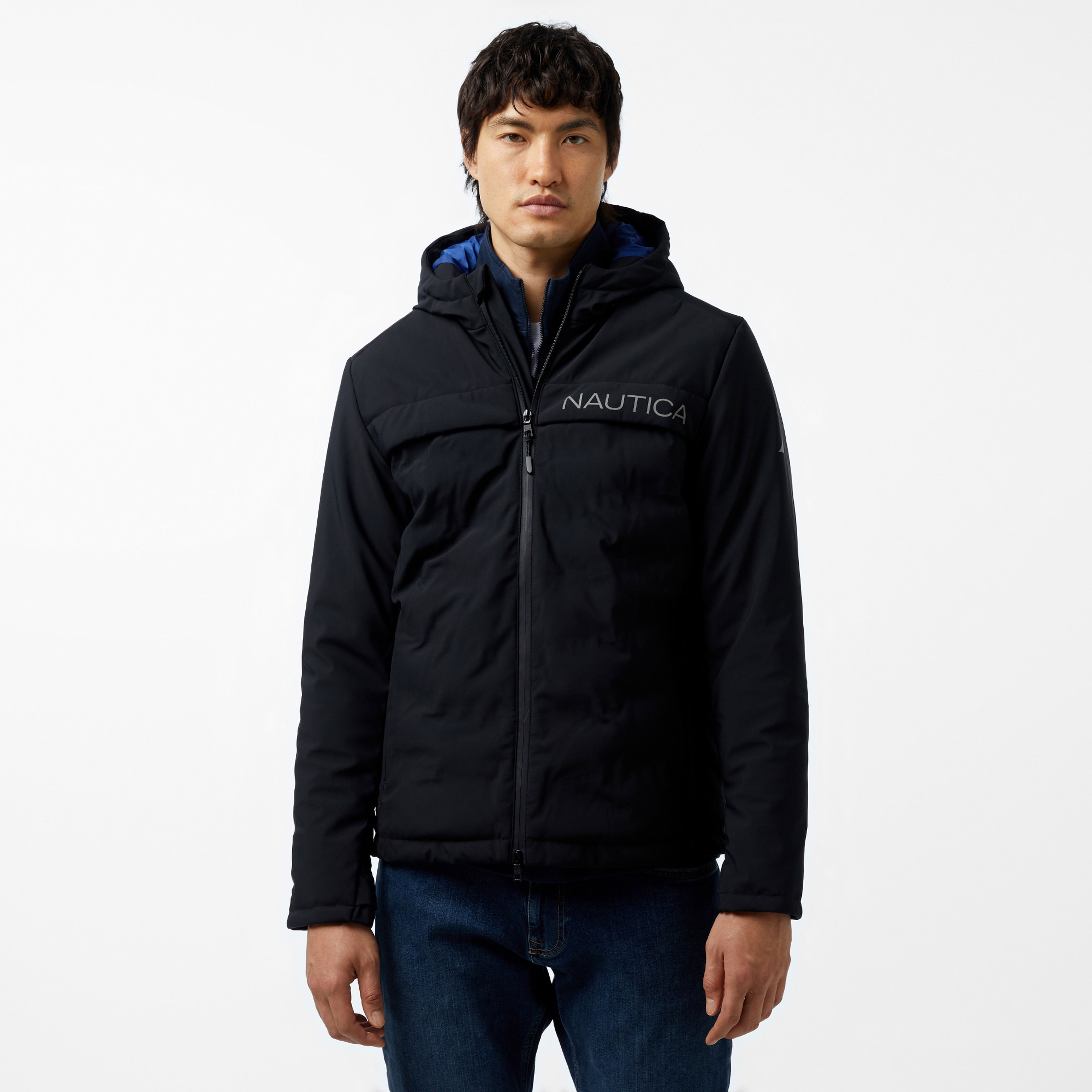 Nautica Erkek Siyah Mont