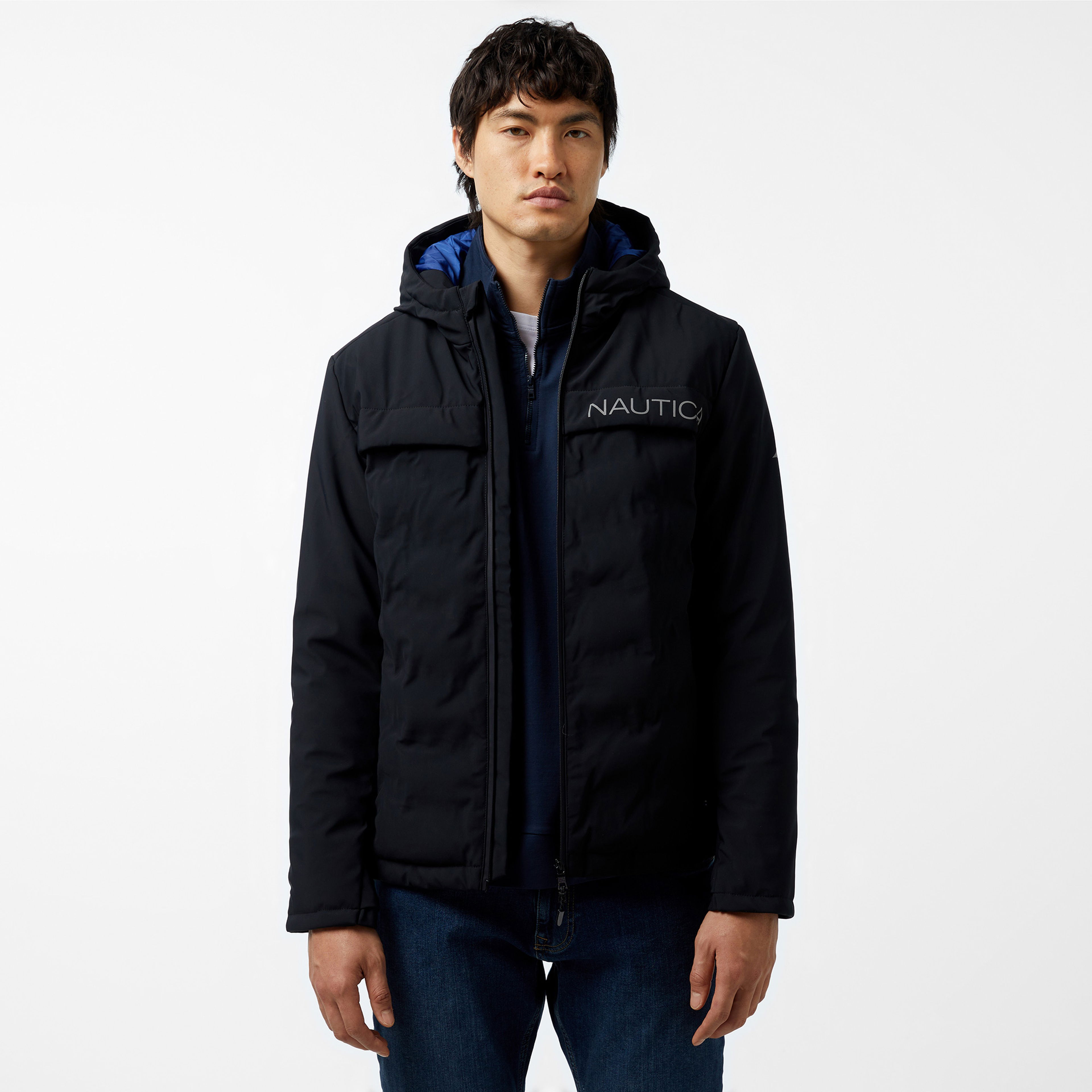 Nautica Erkek Siyah Mont