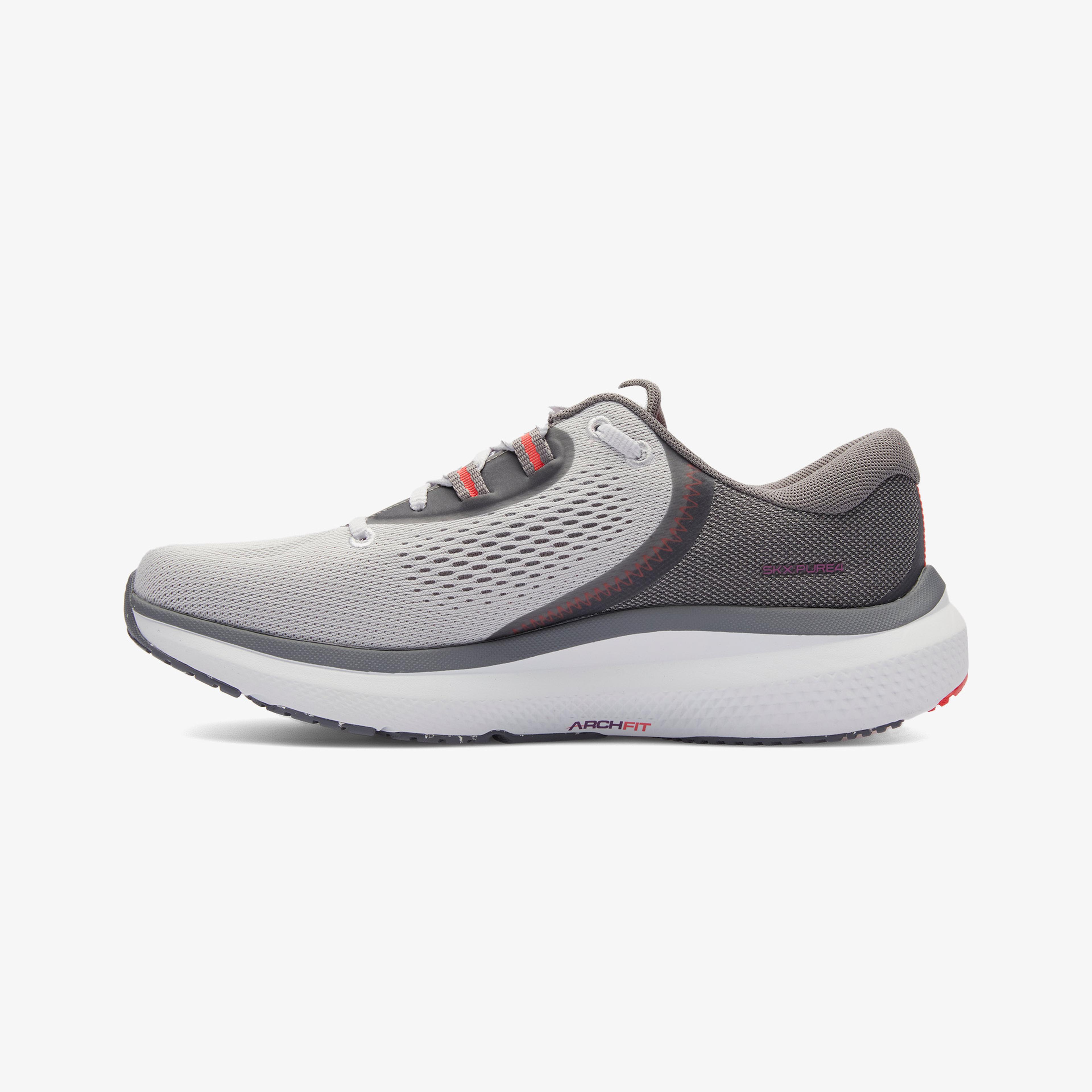Skechers Go Run Pure 4 Kadın Gri Koşu Ayakkabısı