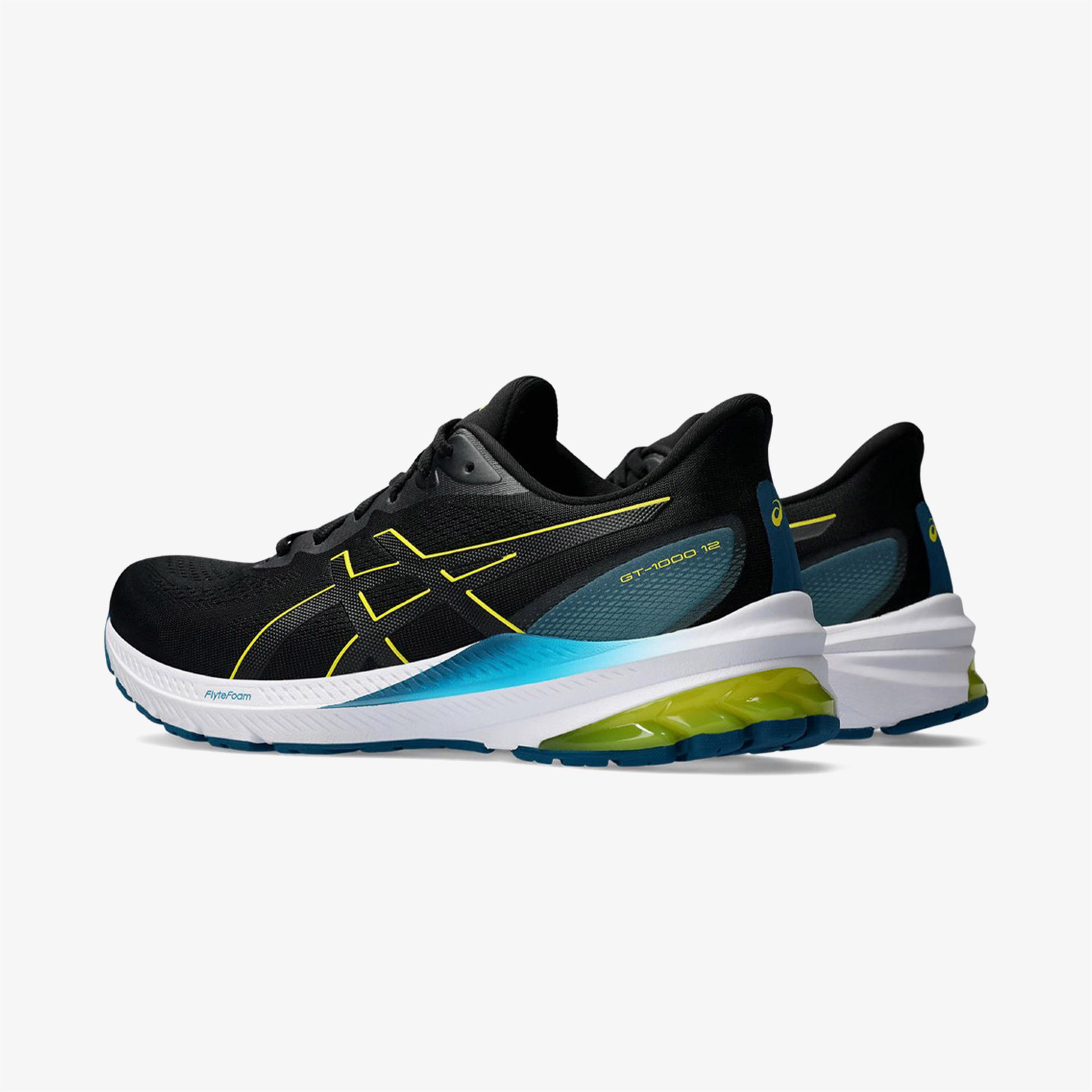 Asics GT-1000 12 Erkek Siyah Koşu Ayakkabısı