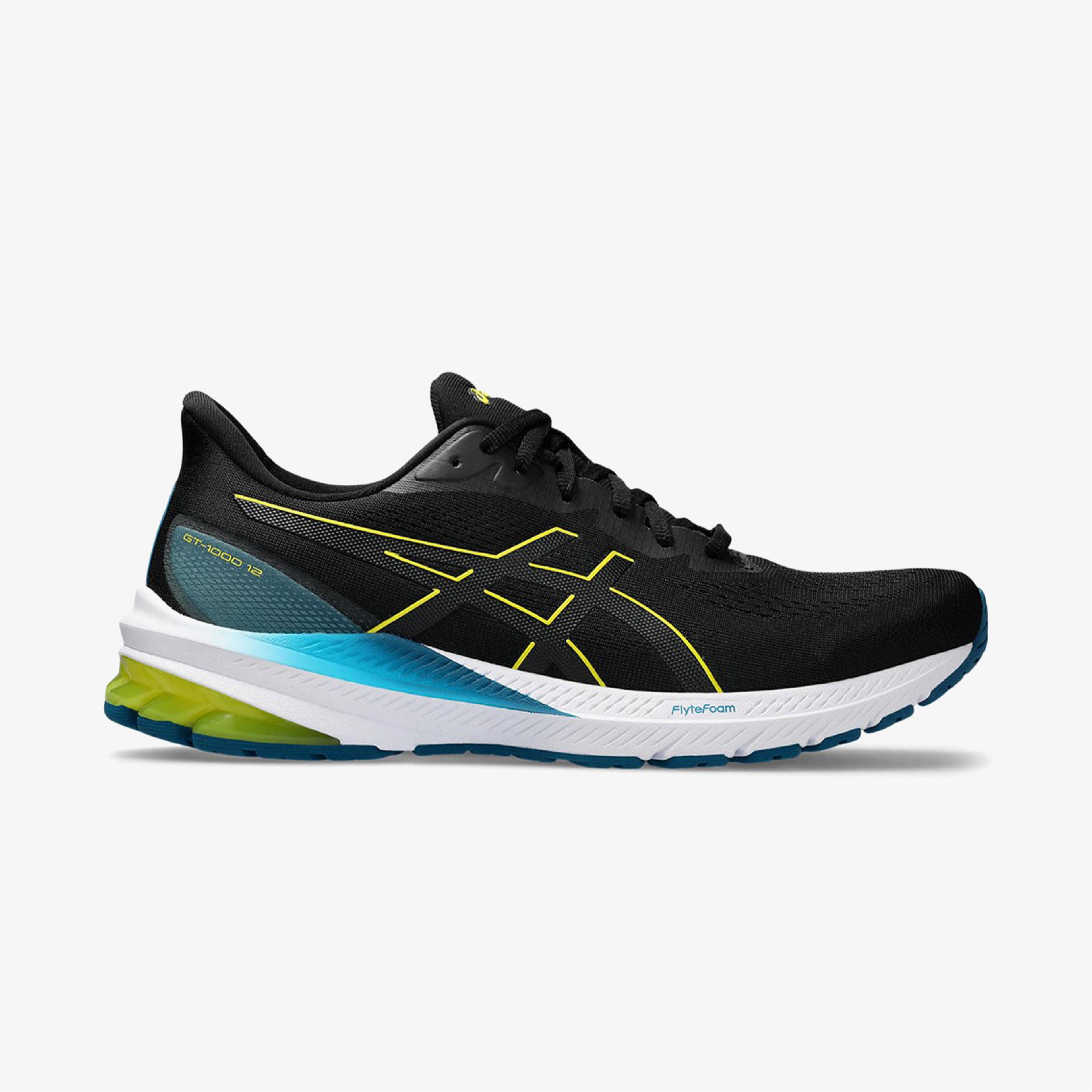 Asics GT-1000 12 Erkek Siyah Koşu Ayakkabısı