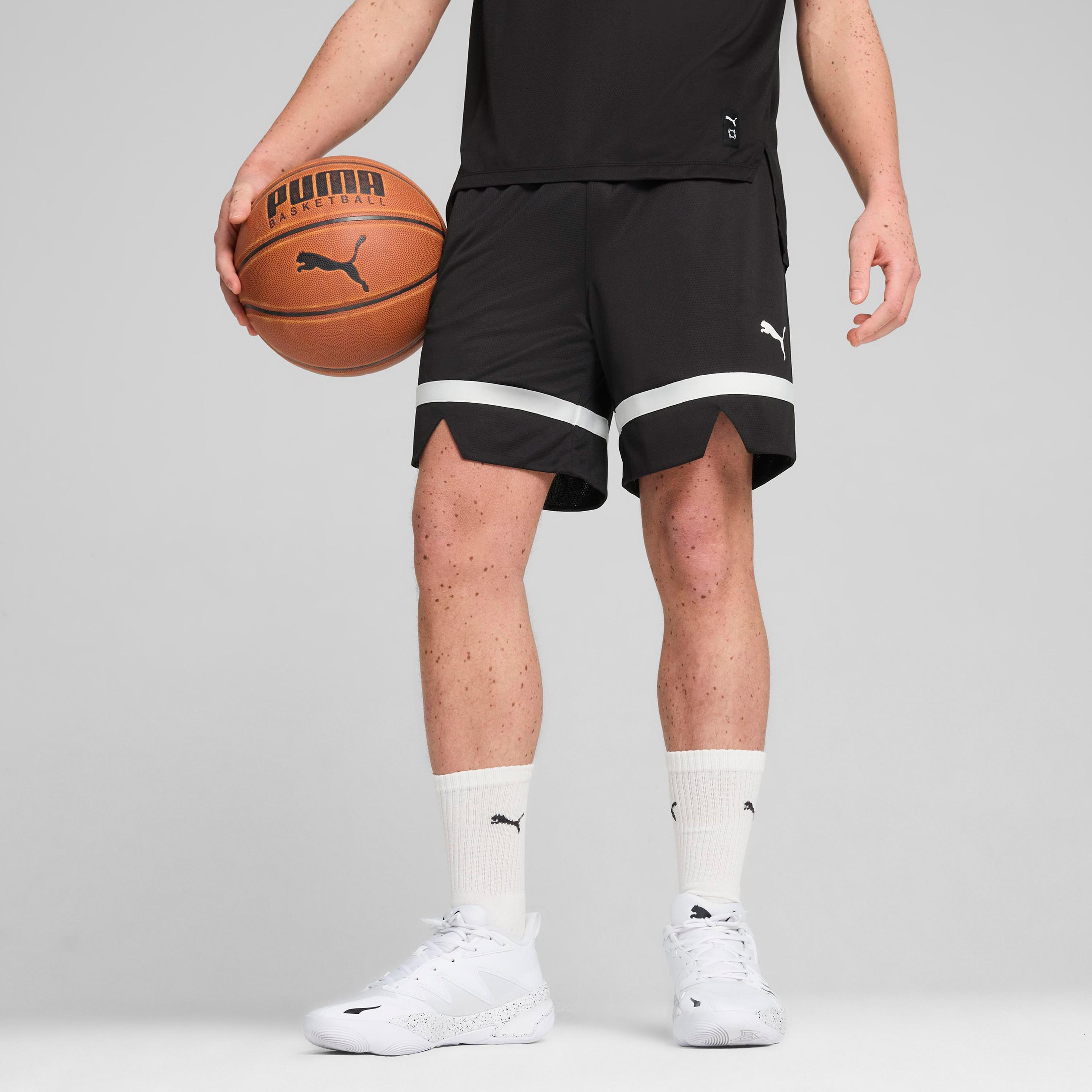 Puma Winning Shot Erkek Siyah Basketbol Şortu