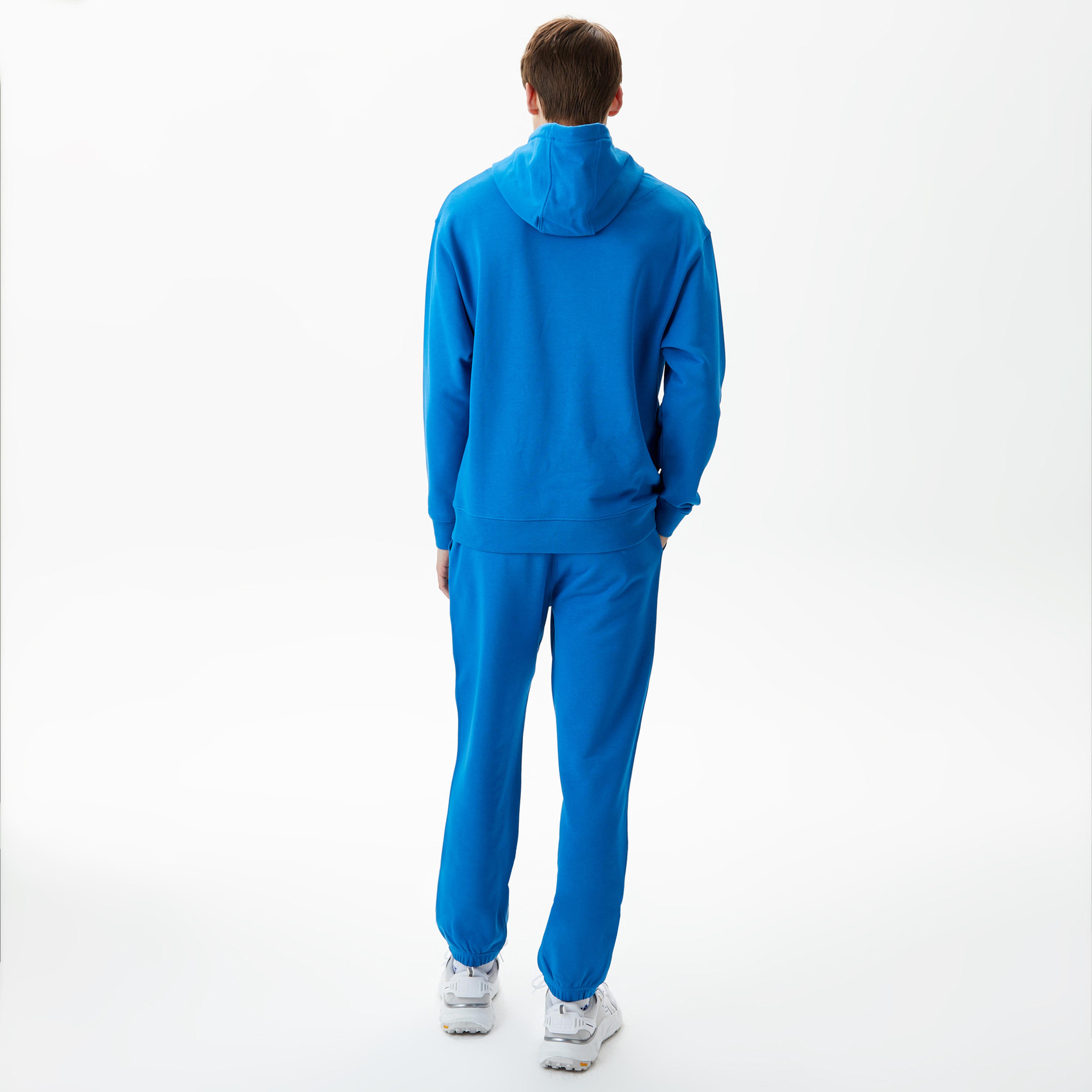 Sportempt Relaxed Fit Erkek Mavi Eşofman Altı