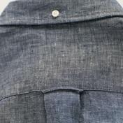 GANT Erkek Lacivert Regular Fit Keten Gömlek