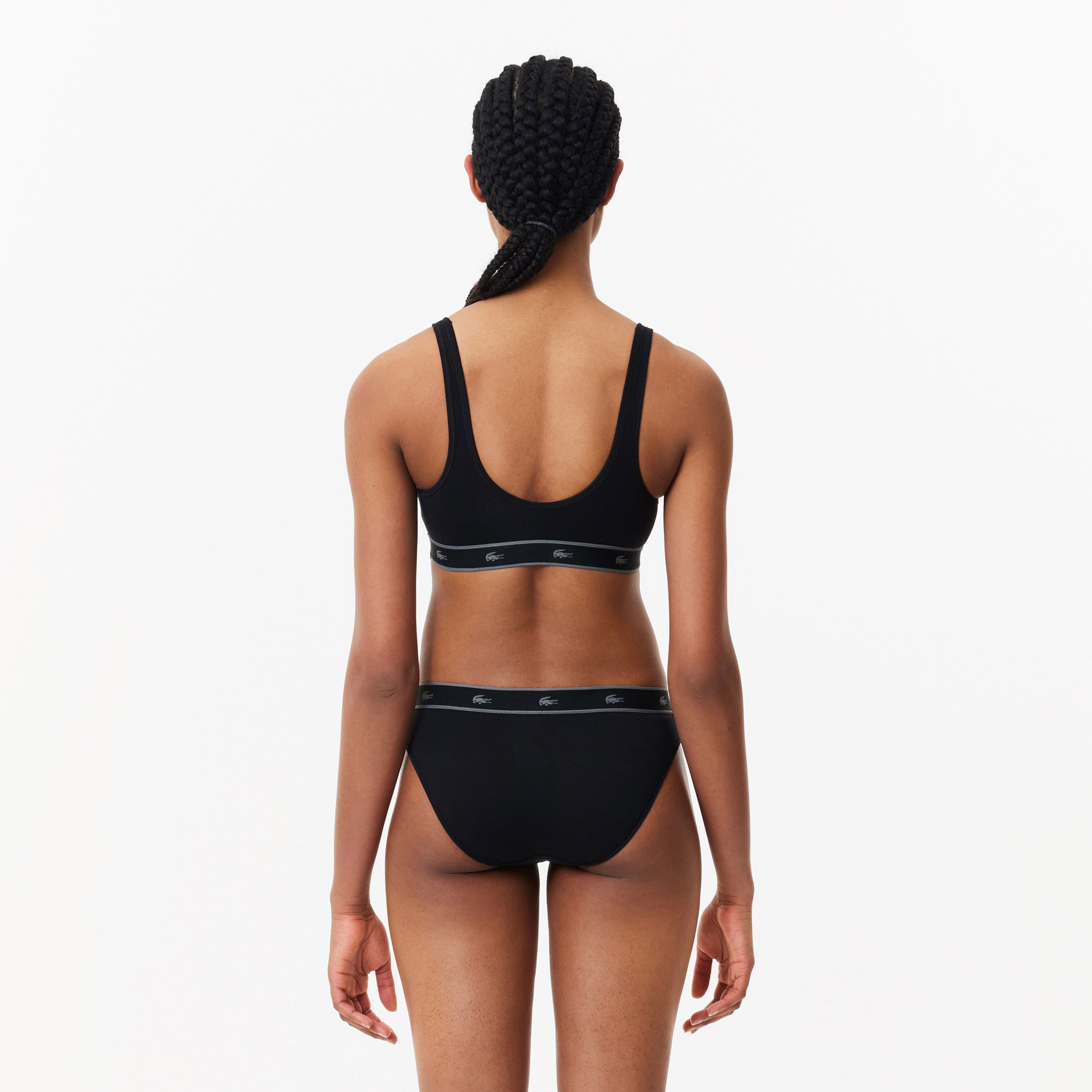 Lacoste Classic Kadın Siyah Bra