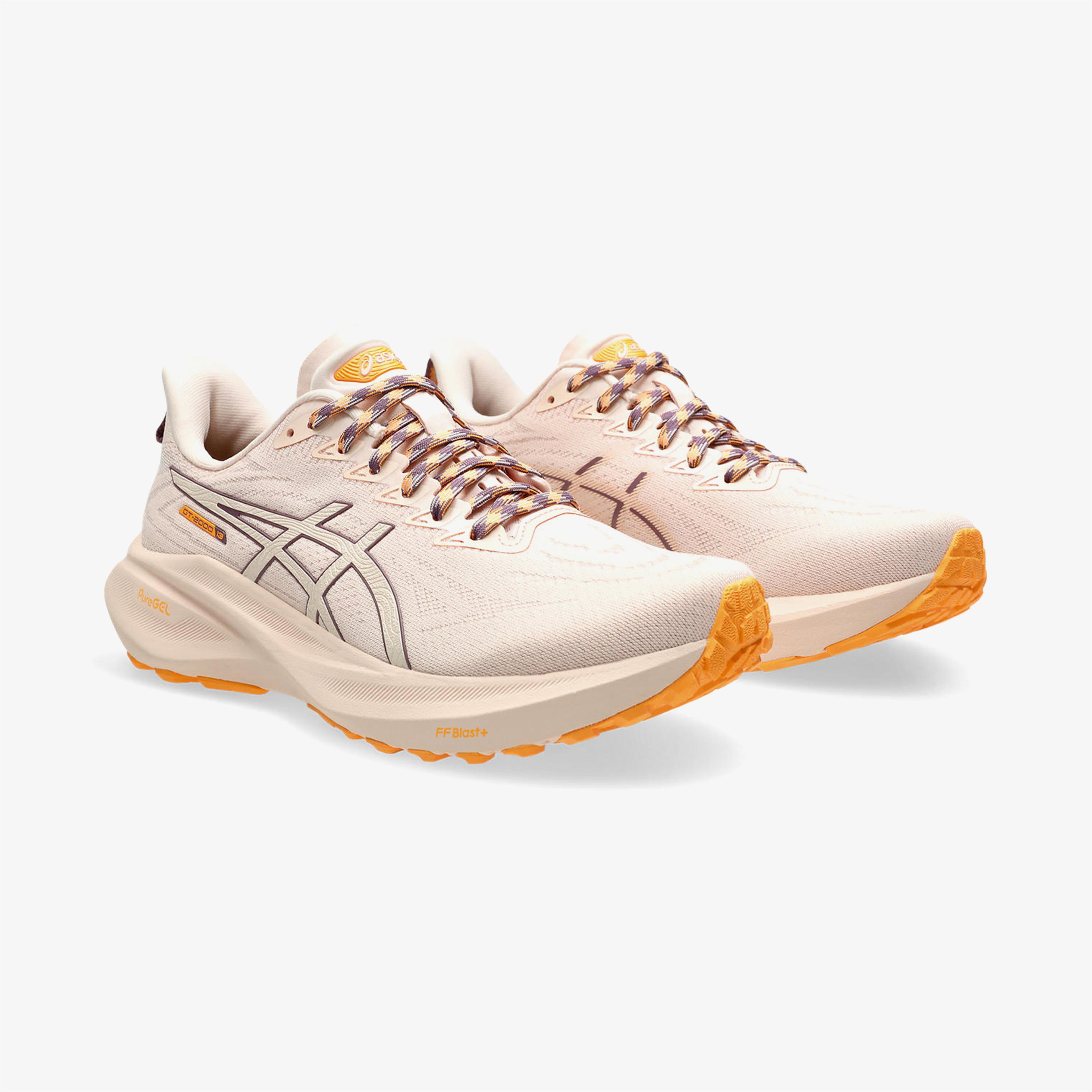 Asics Gt-2000 13 Tr Kadın Krem Koşu Ayakkabısı
