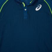 Asics Match Actibreeze Erkek Mavi Tenis Polo T-Shirt