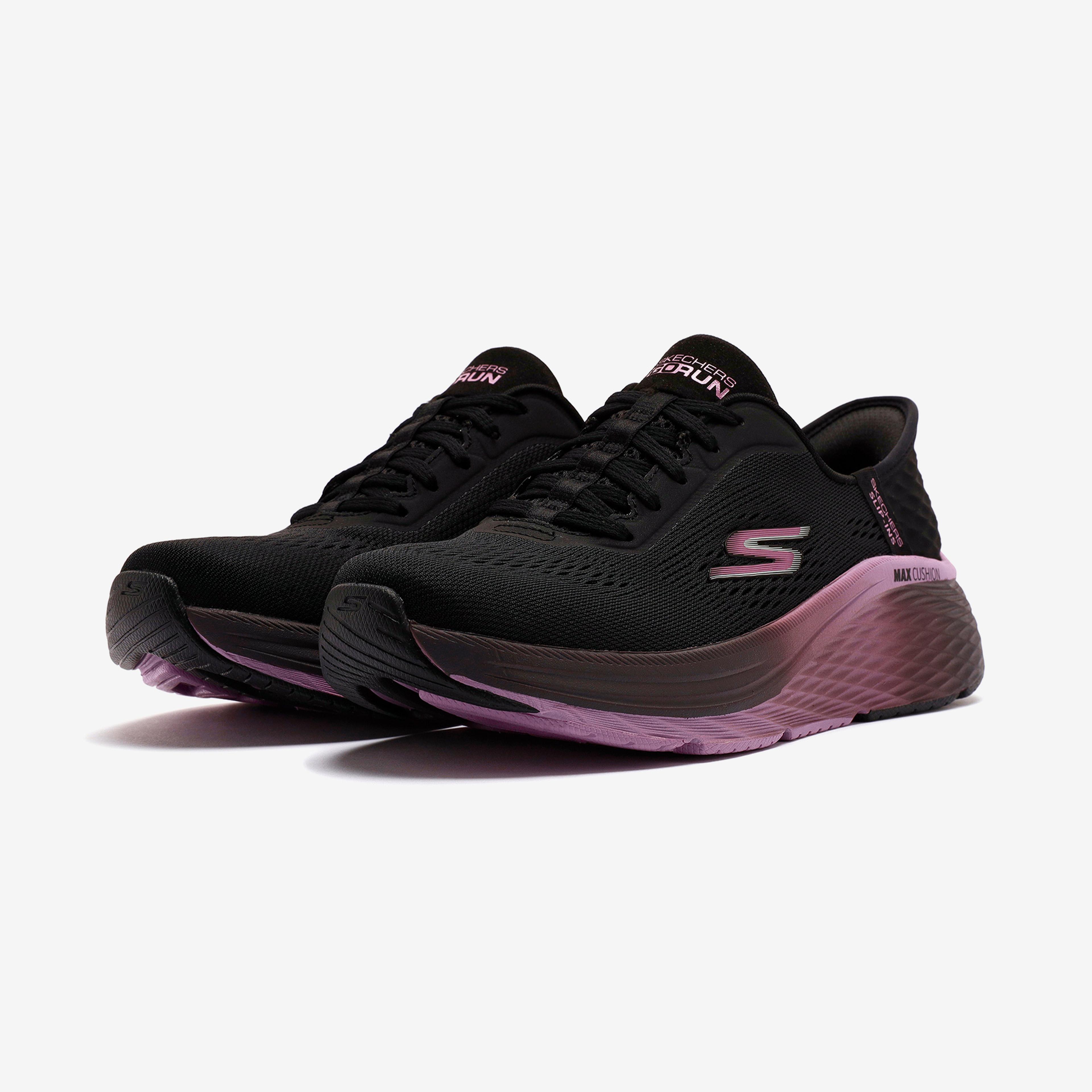 Skechers Max Cushioning Elite 2.0 Solace Kadın Siyah Koşu Ayakkabısı
