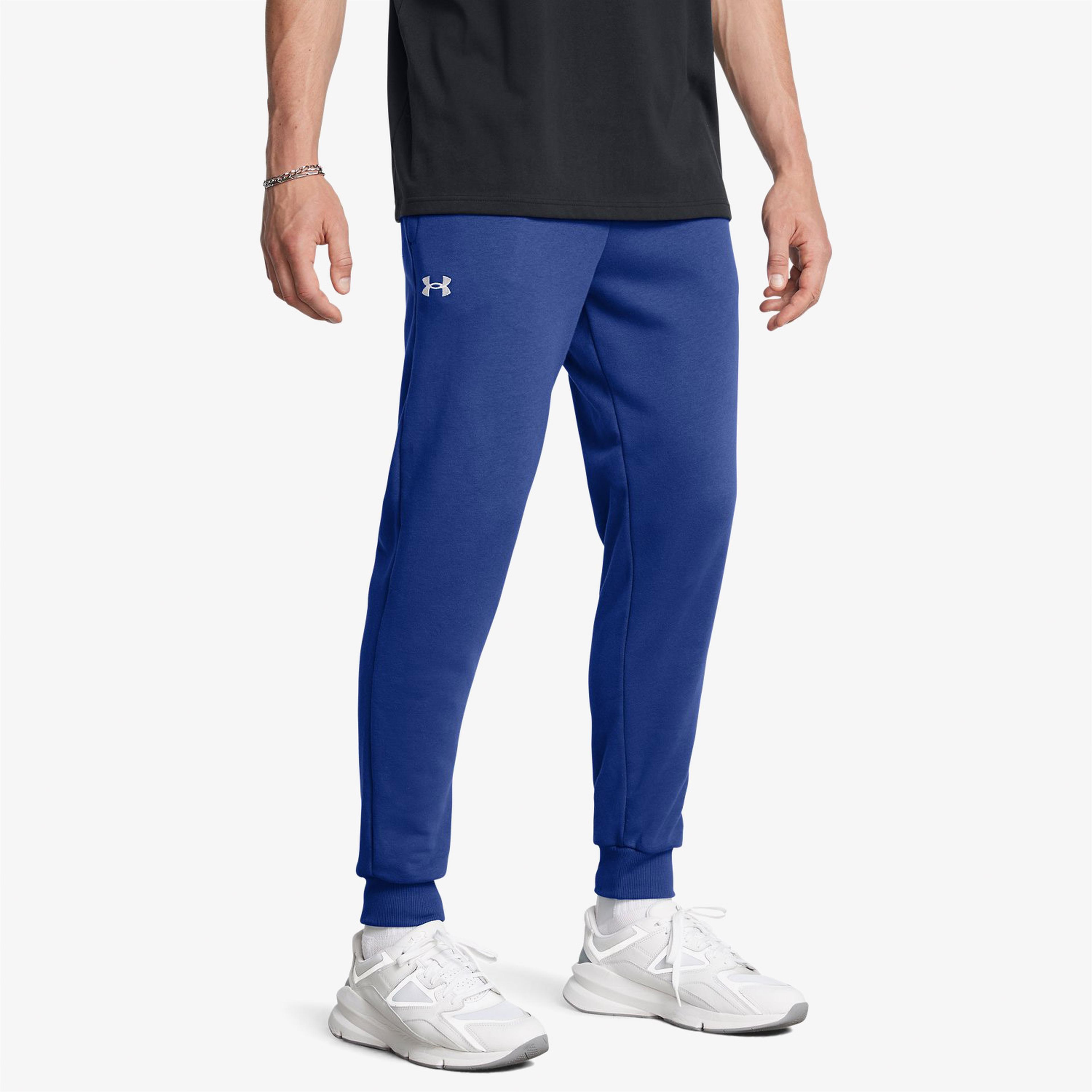 Under Armour Rival Fleece Erkek Mavi Günlük Eşofman Altı