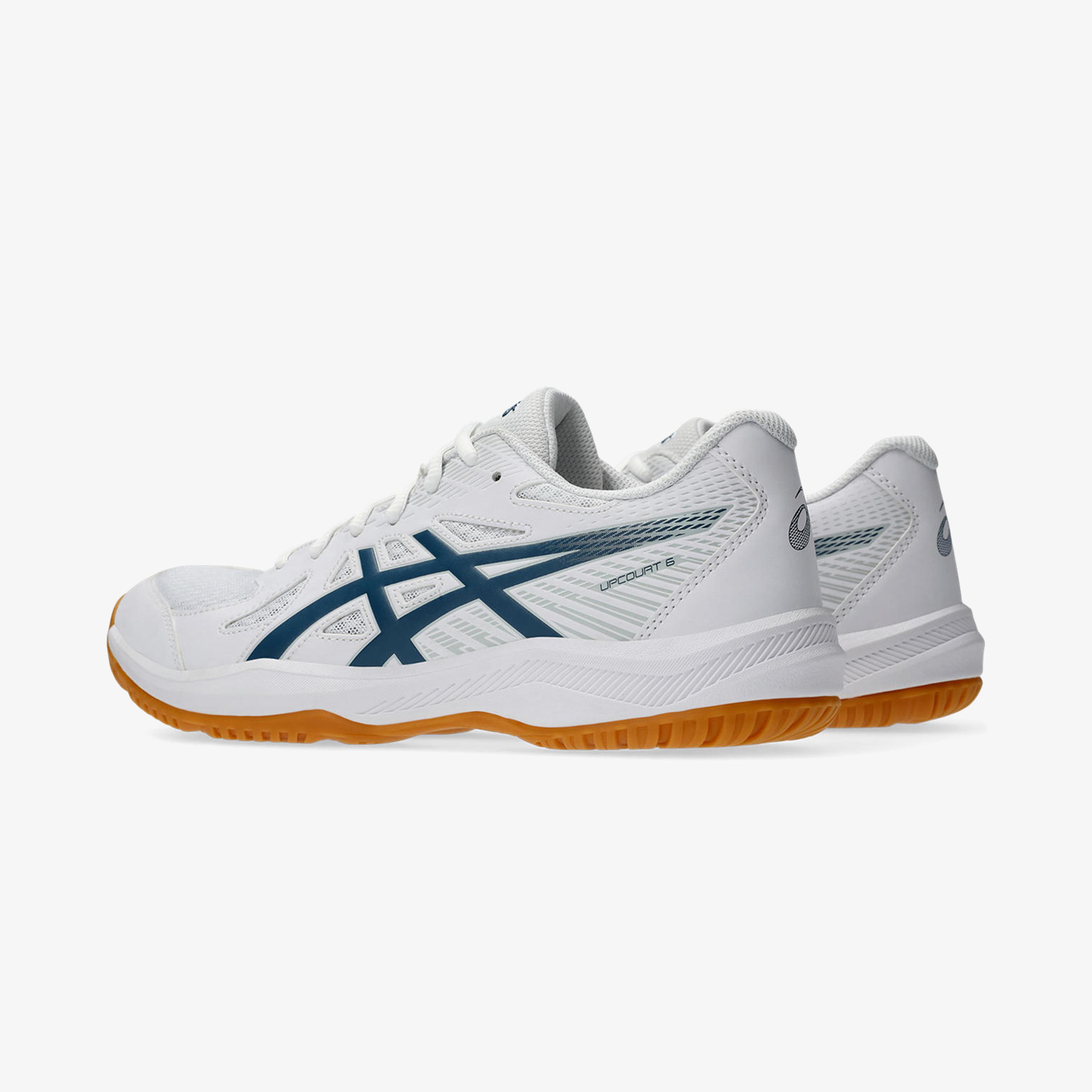 Asics Upcourt 6 Erkek Beyaz Voleybol Ayakkabısı