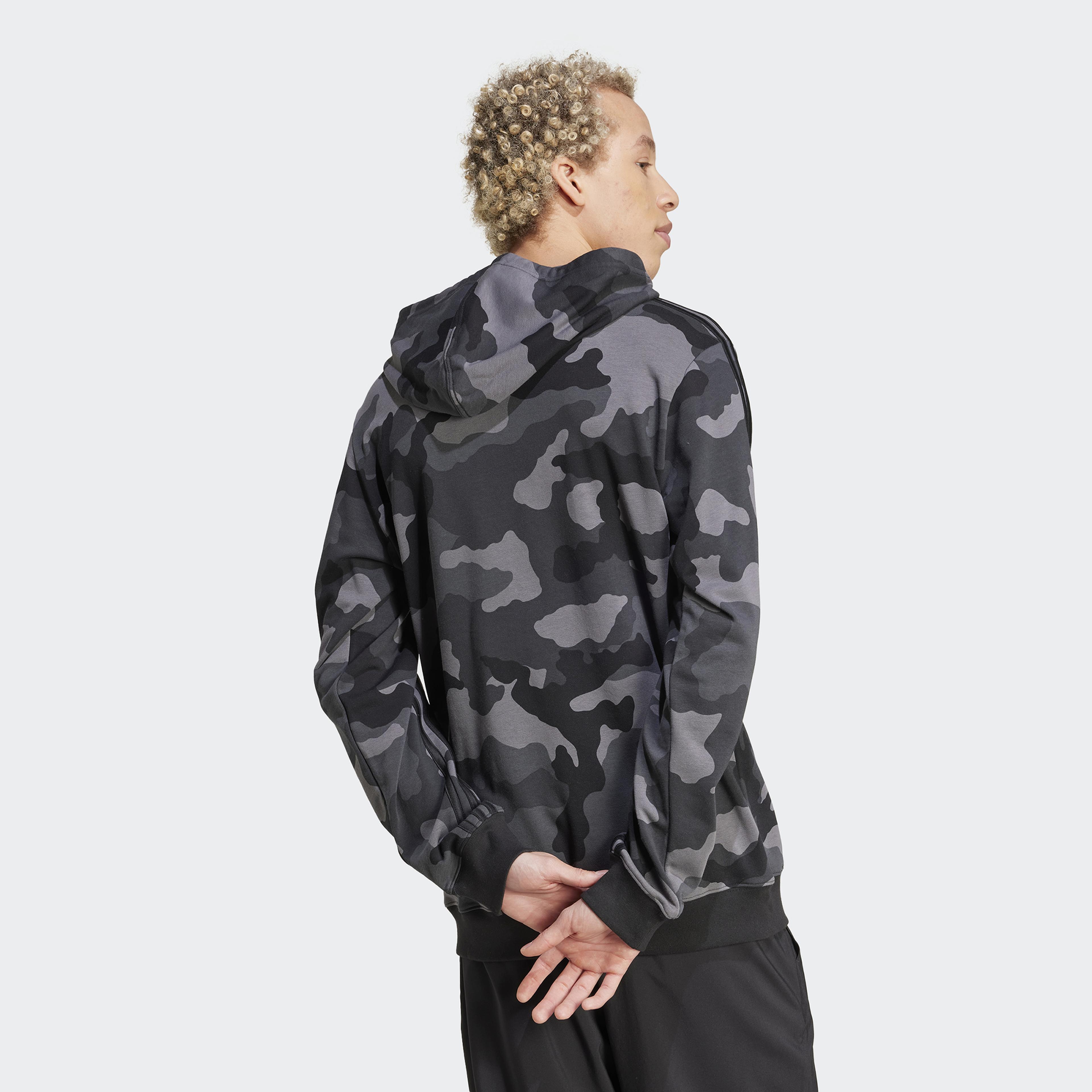 adidas Camo HD Erkek Gri Günlük Sweatshirt