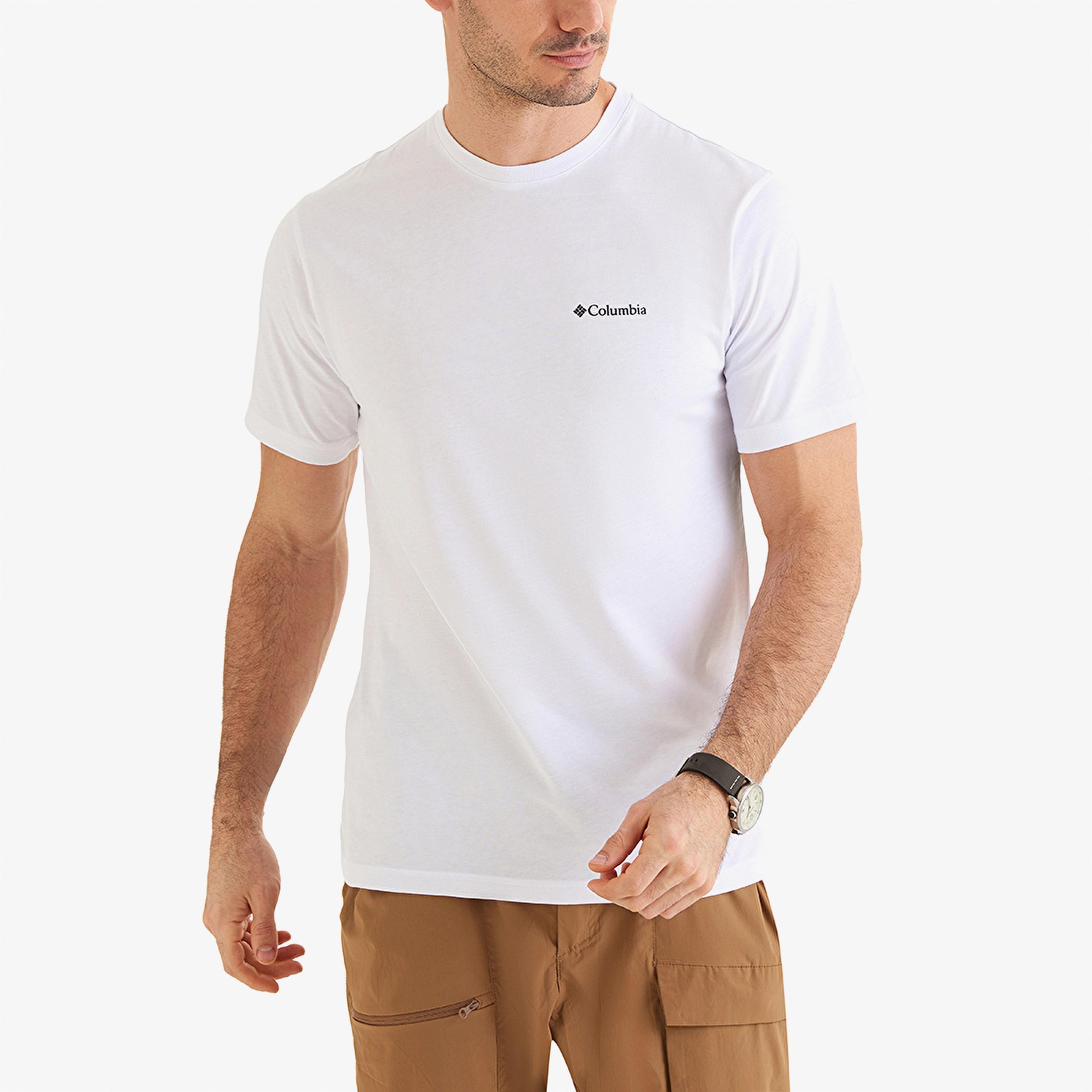 Columbia Csc Comfort Erkek Beyaz Günlük T-Shirt