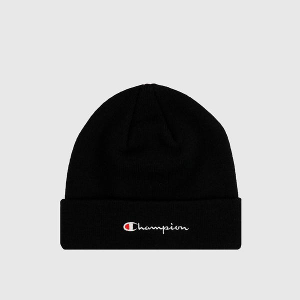 Champion Beanie Unisex Siyah Bere