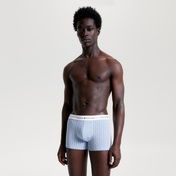 Tommy Hilfiger 3'lü Trunk Print Erkek Gri Boxer