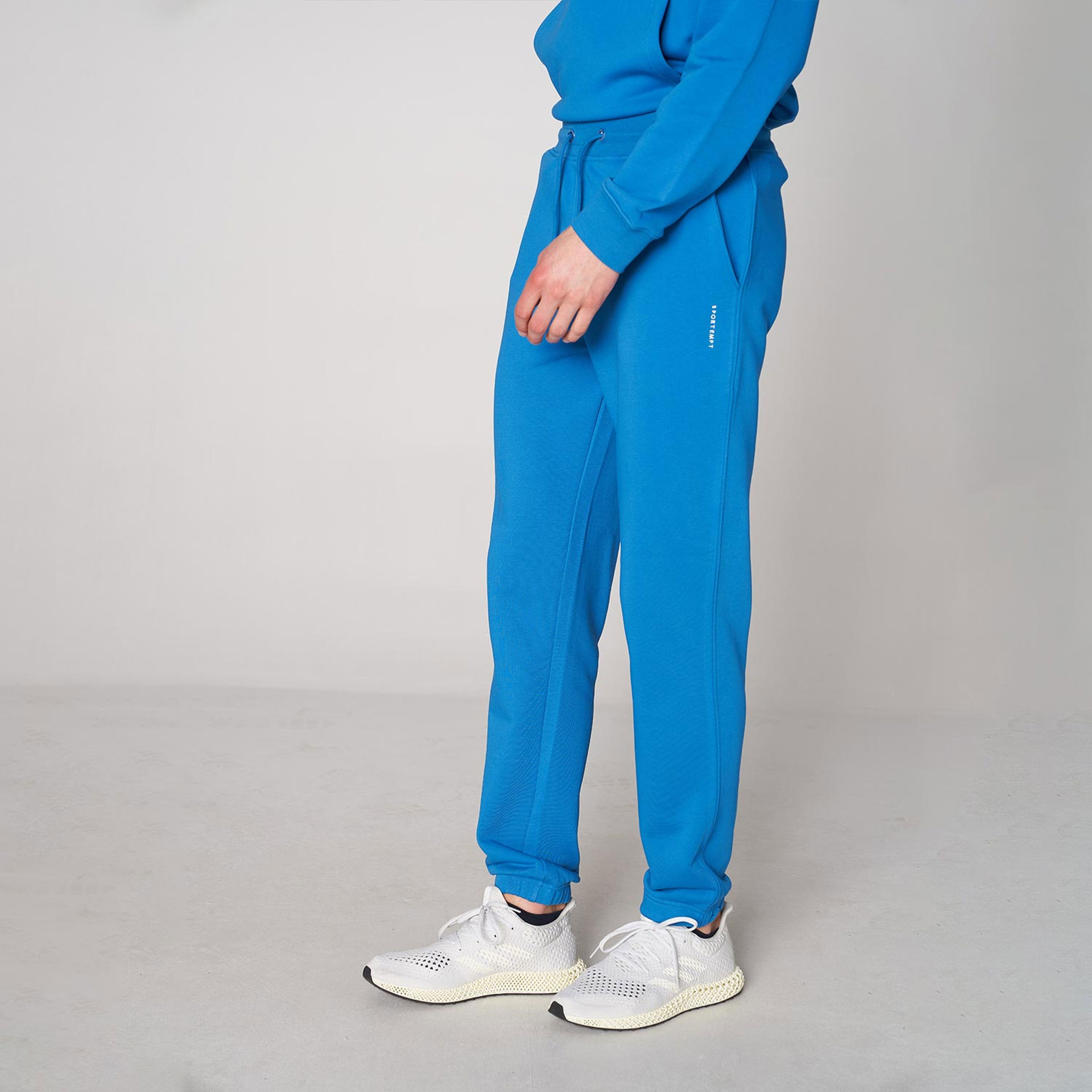 SPORTEMPT Relaxed Fit Erkek Mavi Eşofman Altı