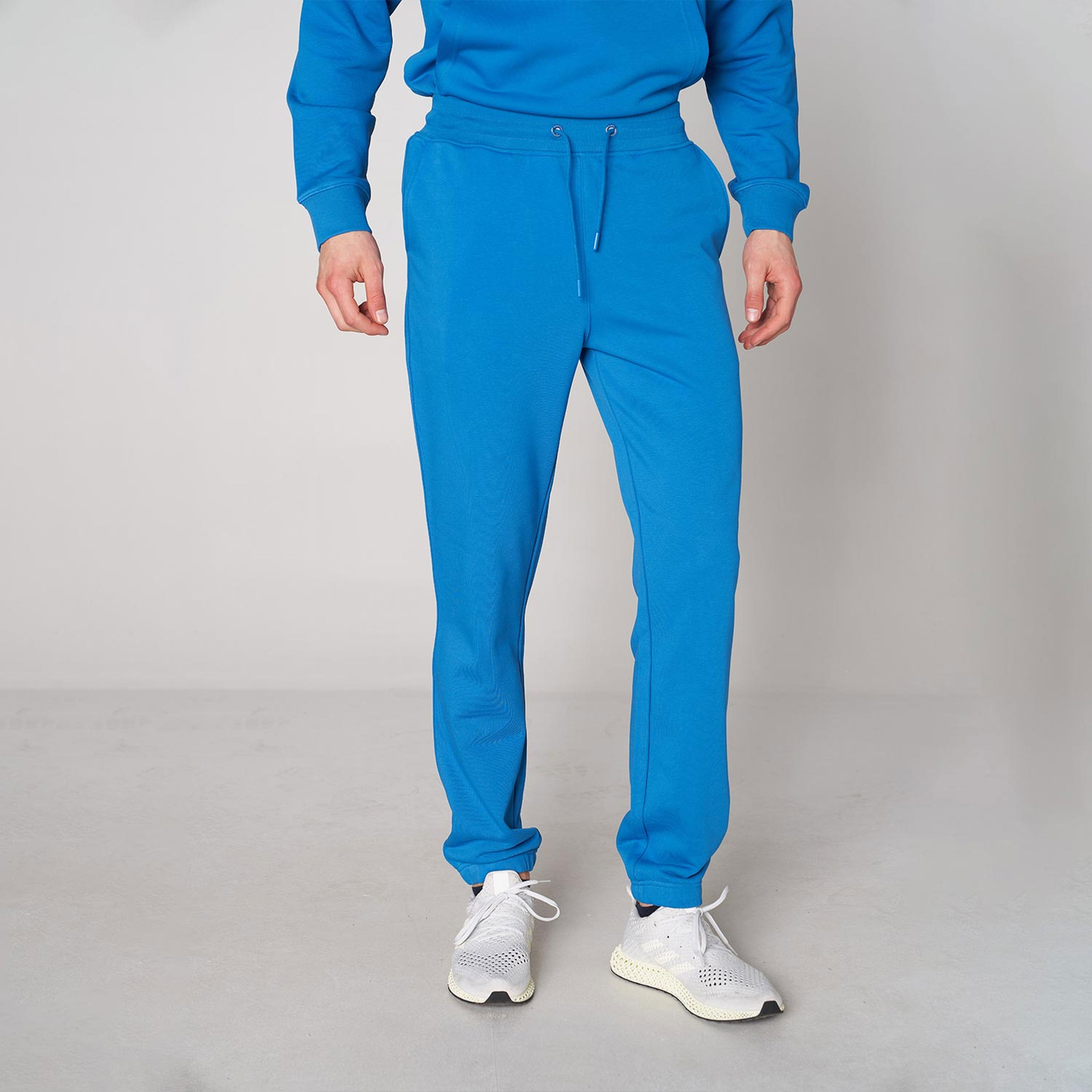 SPORTEMPT Relaxed Fit Erkek Mavi Eşofman Altı