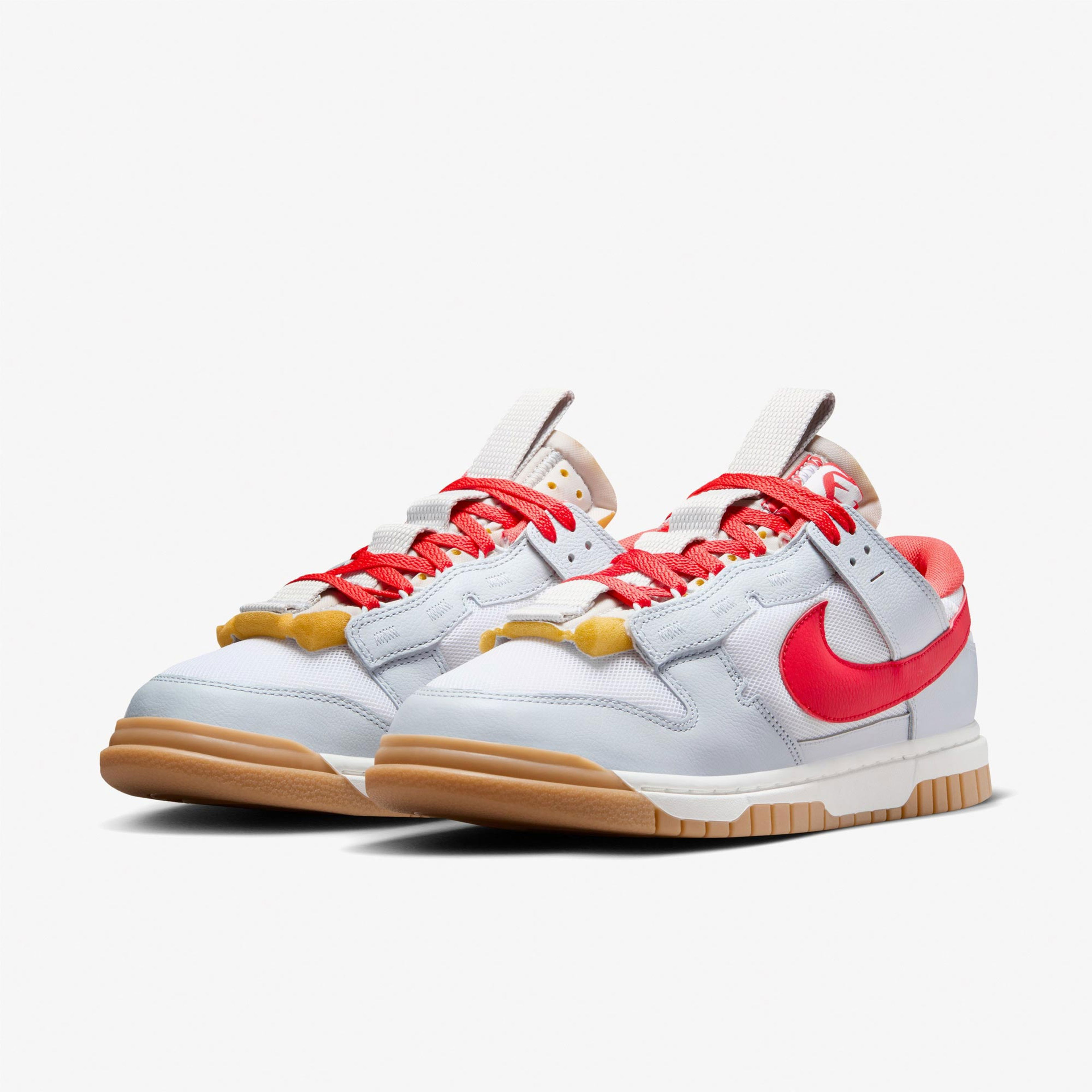 Nike Air Dunk Jumbo Erkek Gri Sneaker