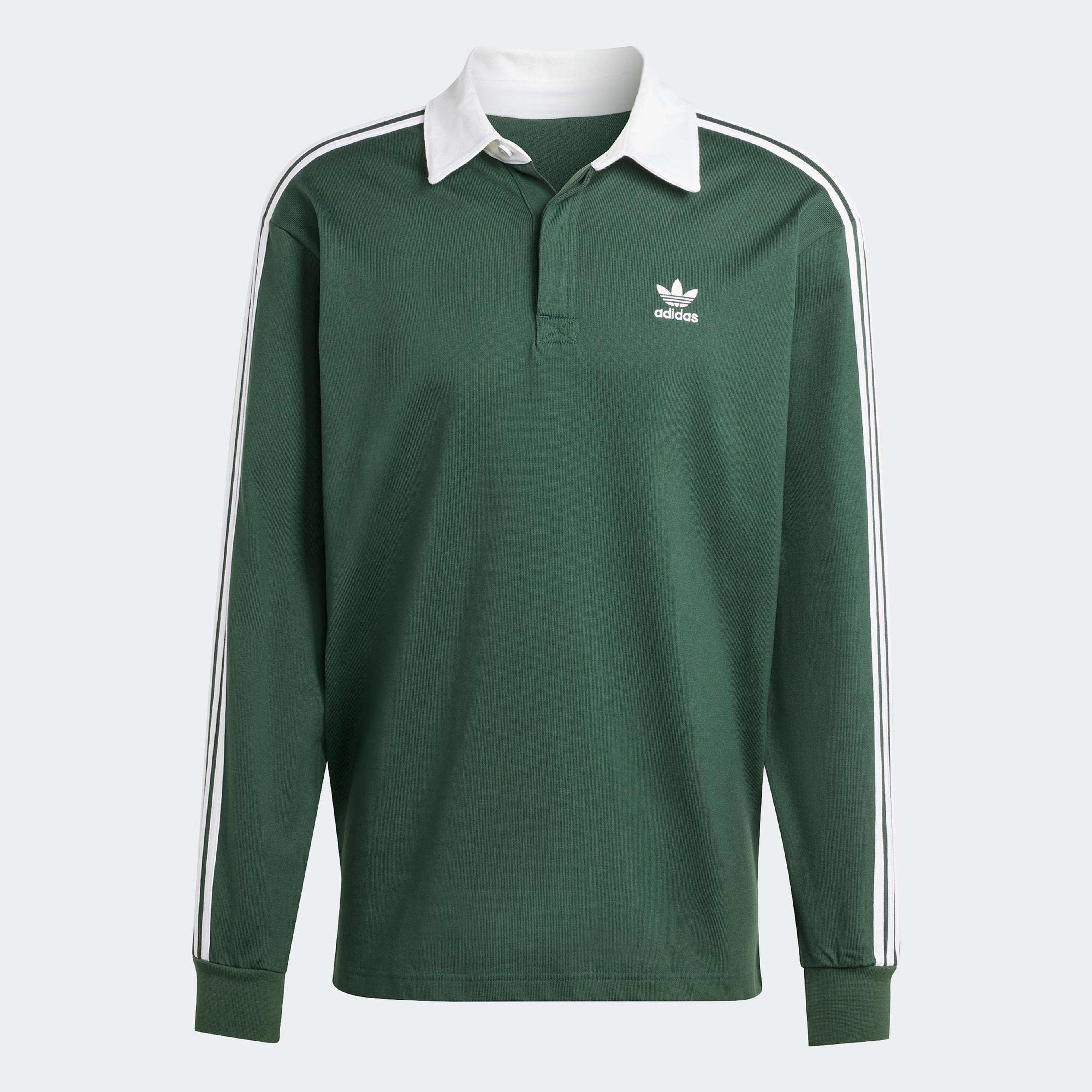 adidas Adicolor Rugby Erkek Yeşil Polo