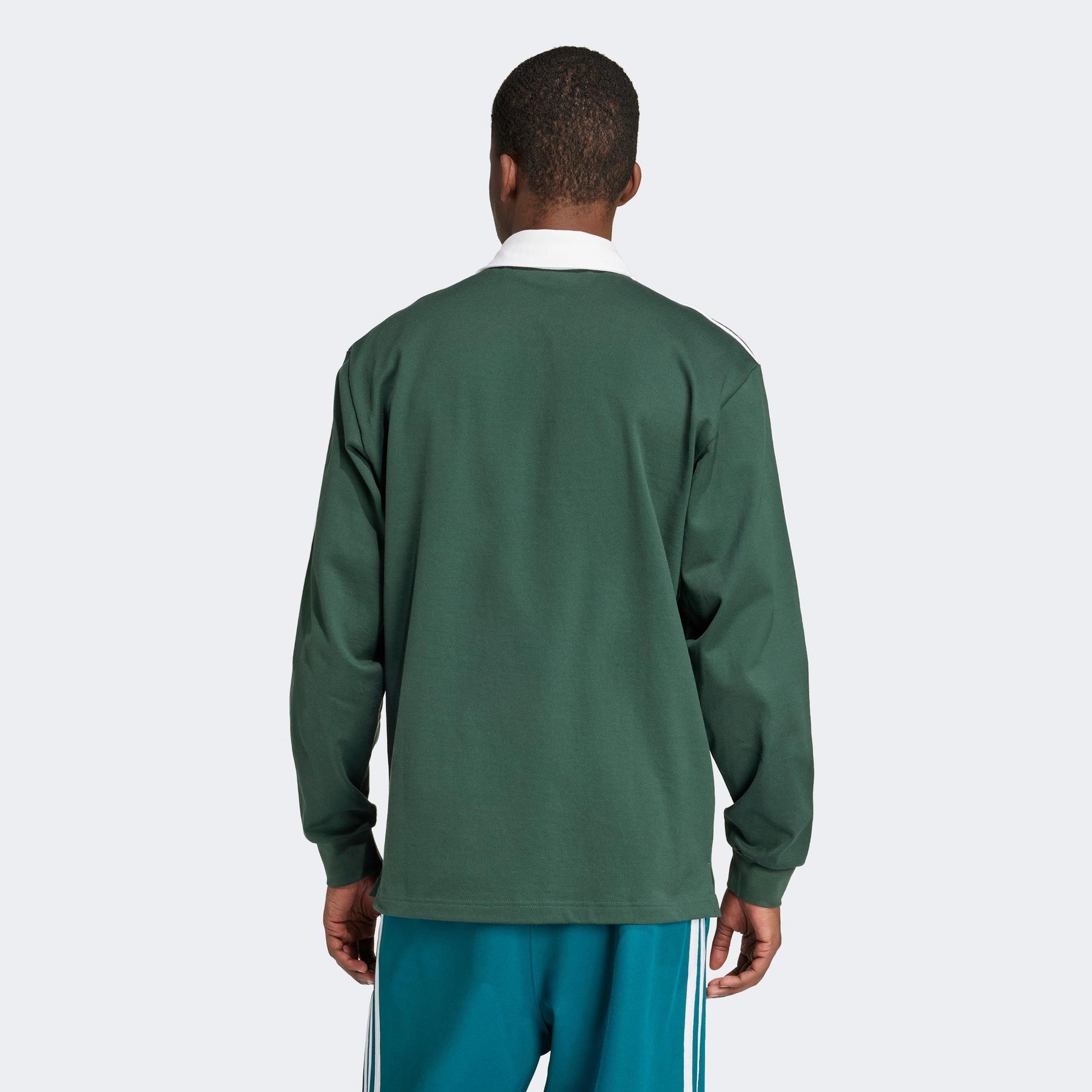 adidas Adicolor Rugby Erkek Yeşil Polo