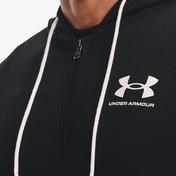 Under Armour Rival Terry Siyah Erkek Kapüşonlu Eşofman Üstü