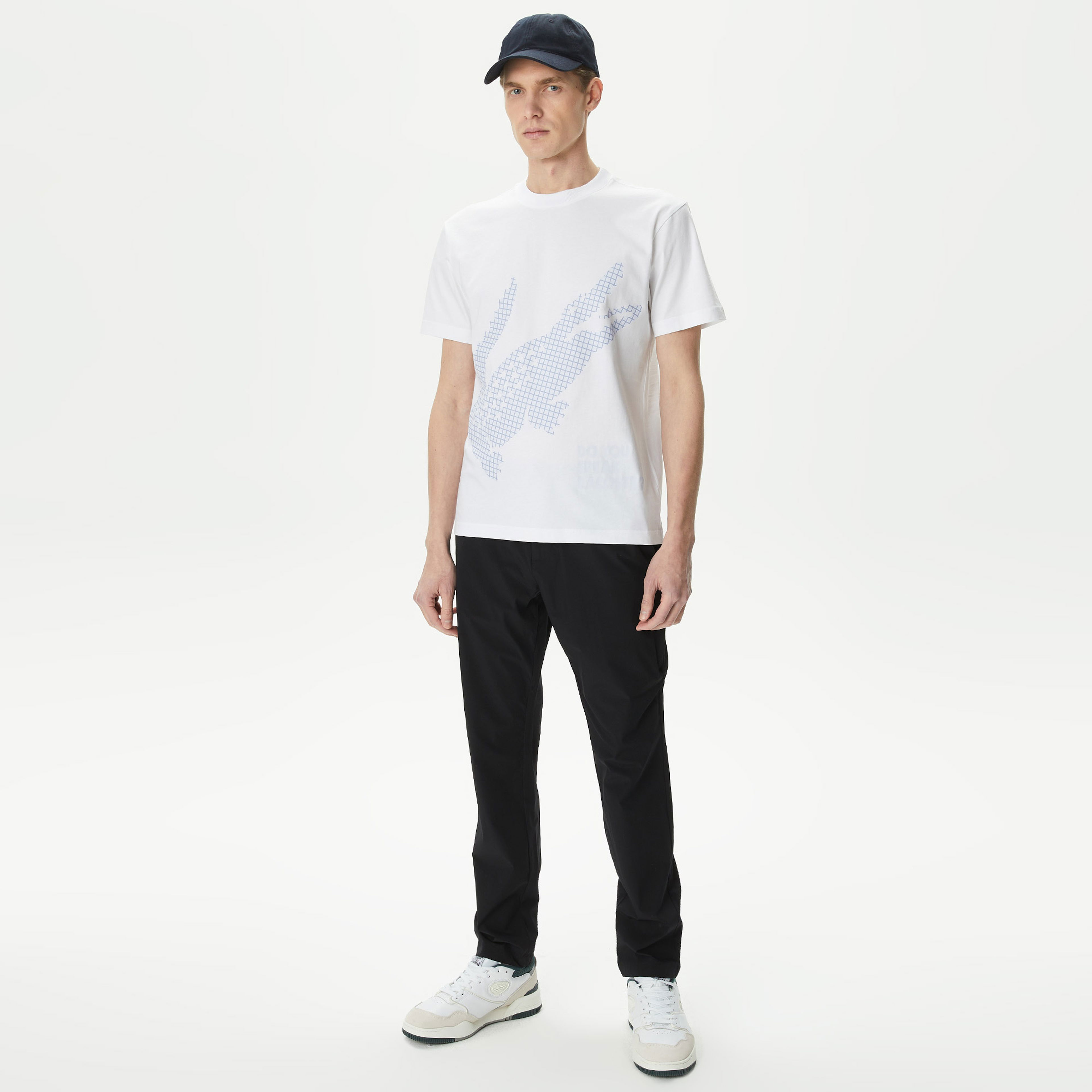 Lacoste Erkek Slim Fit Siyah Pantolon
