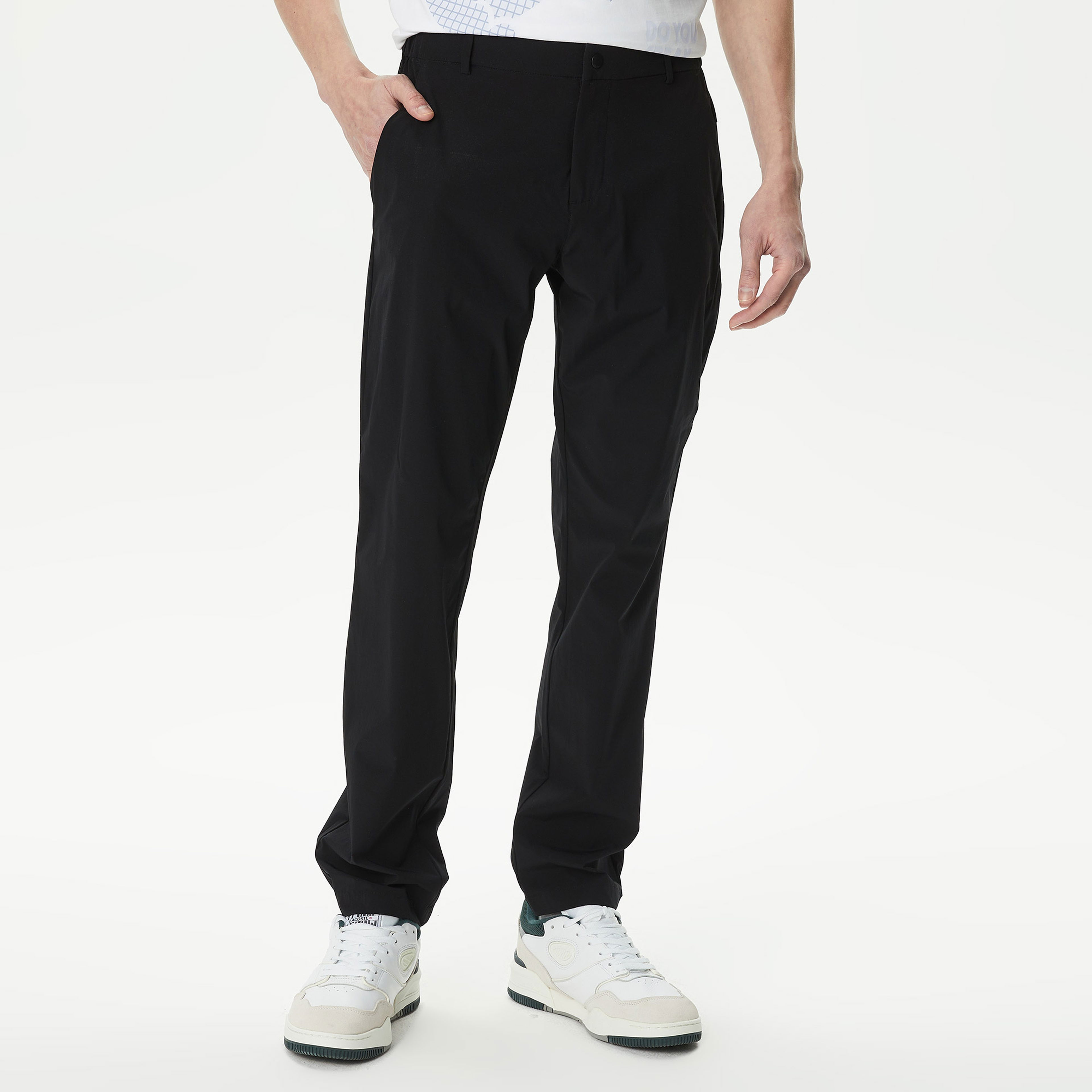 Lacoste Erkek Slim Fit Siyah Pantolon