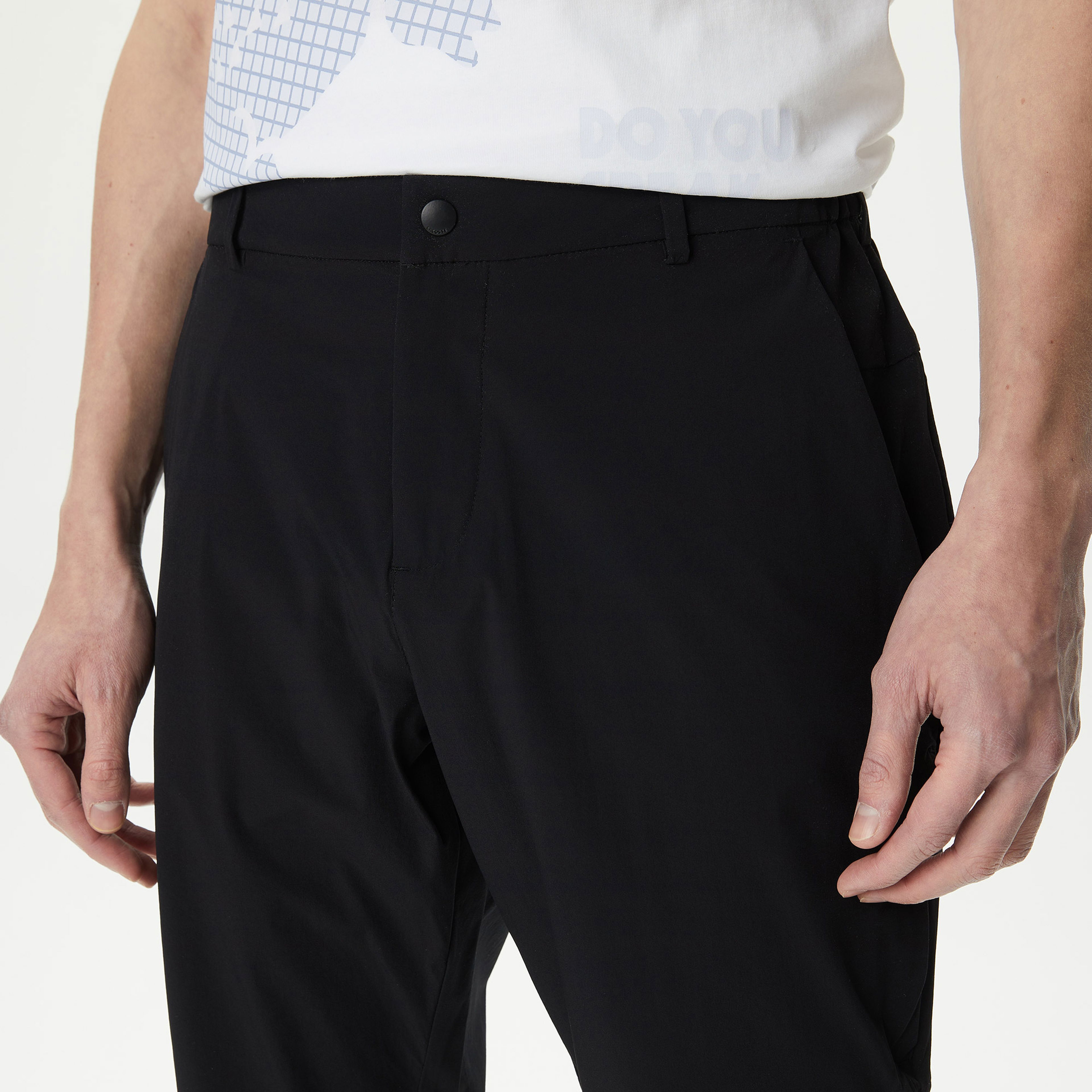 Lacoste Erkek Slim Fit Siyah Pantolon